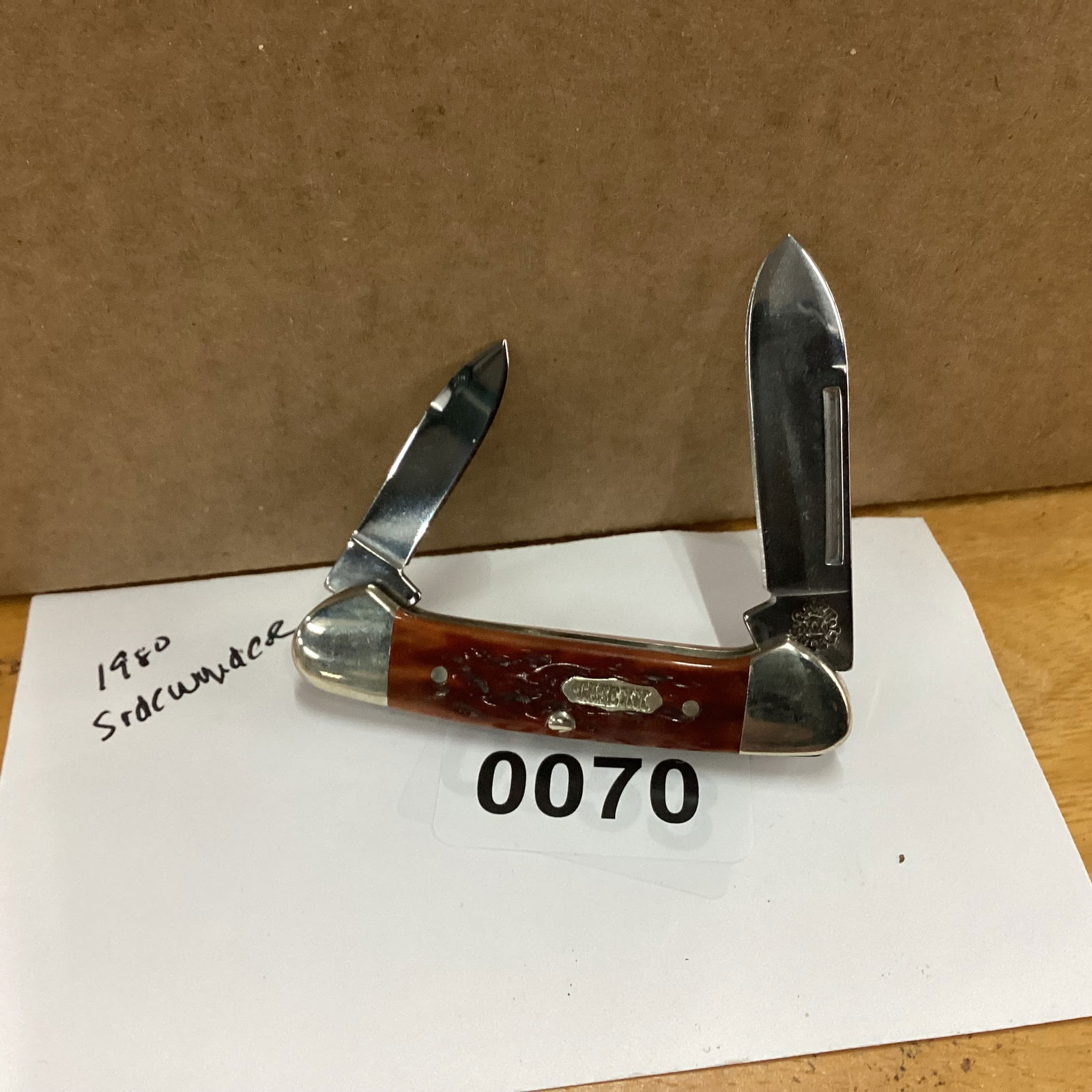 CASE XX SELECT BABY BUTTERBEAN: never used or carried