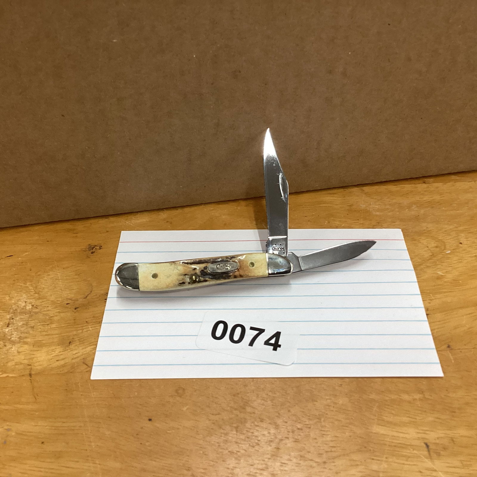 CASE XX 2000 STAG PEANUT: never used or carried