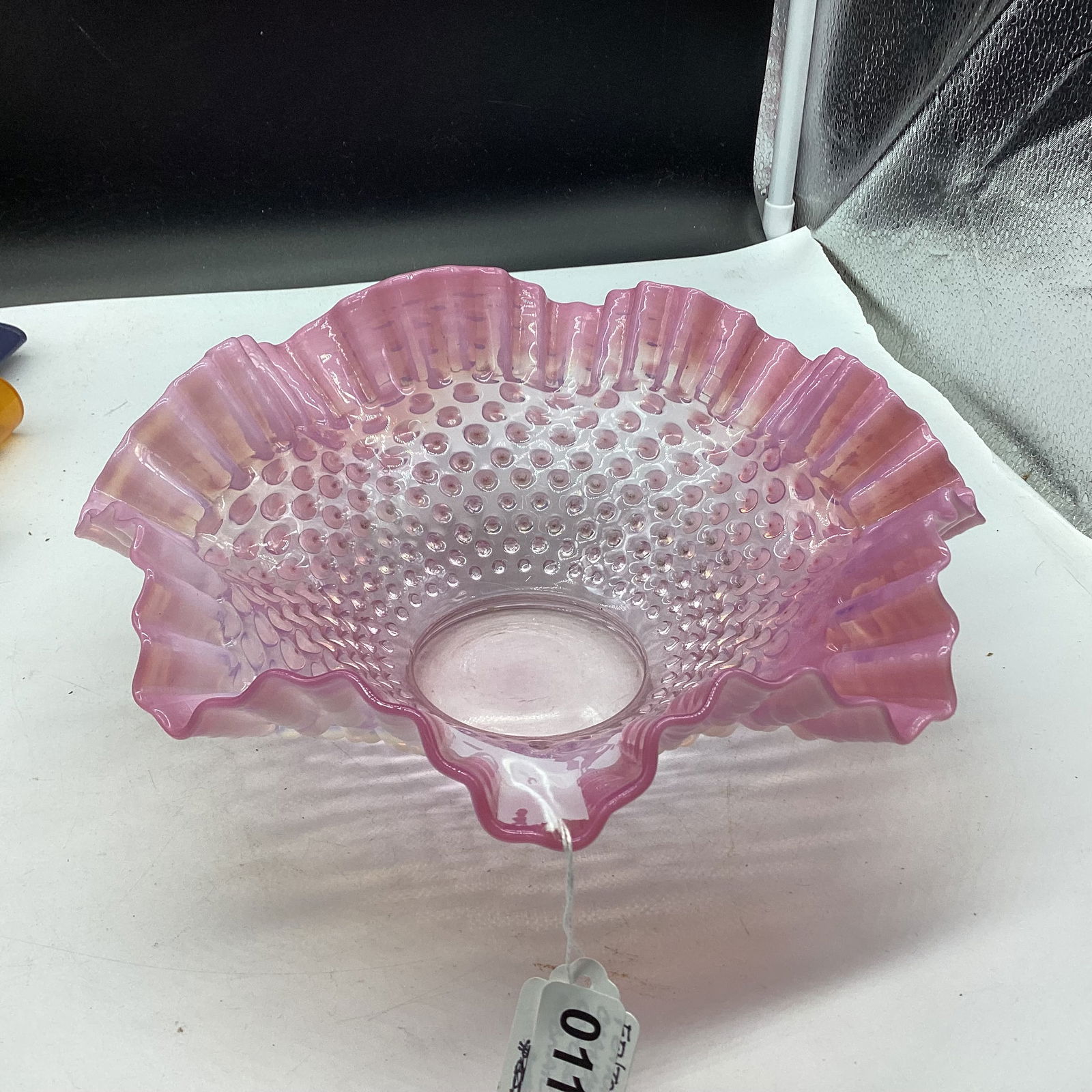 FENTON HOBNAIL OPALASCENT BOWL (1 of 1)