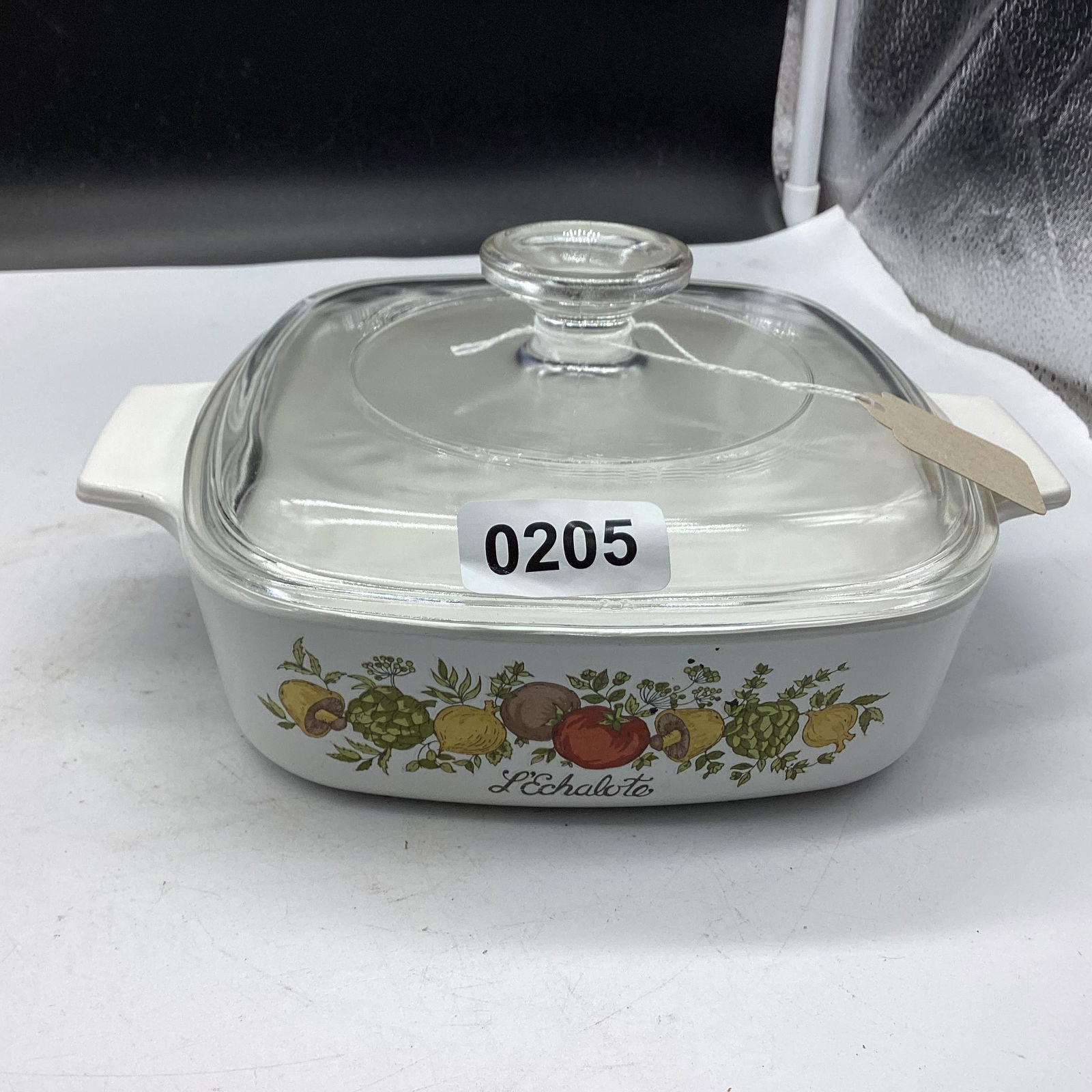 CORNING WARE SPICE OF LIFE PATTERN BAKING DISH (1 of 1)