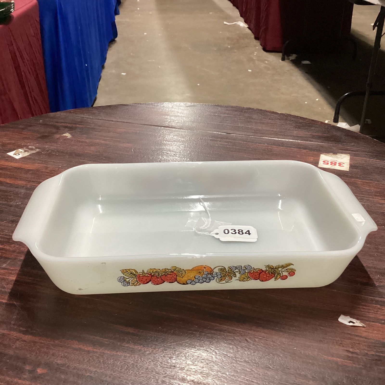 FIRE KING BAKER DISH: 2 X 12 GOOD SHAPE