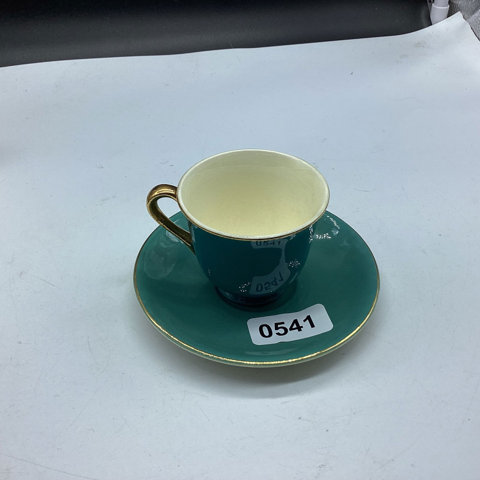 PORCELIAN CUP & SAUCER BY STUBLEVILLE: GOOD SHAPE