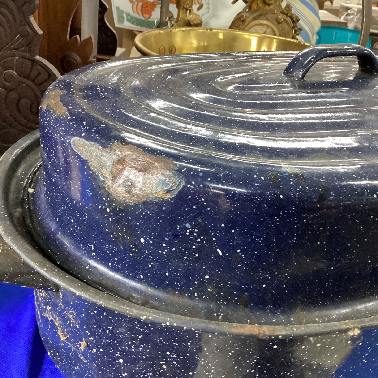 BLUE GRANTIE ROASTER - 2