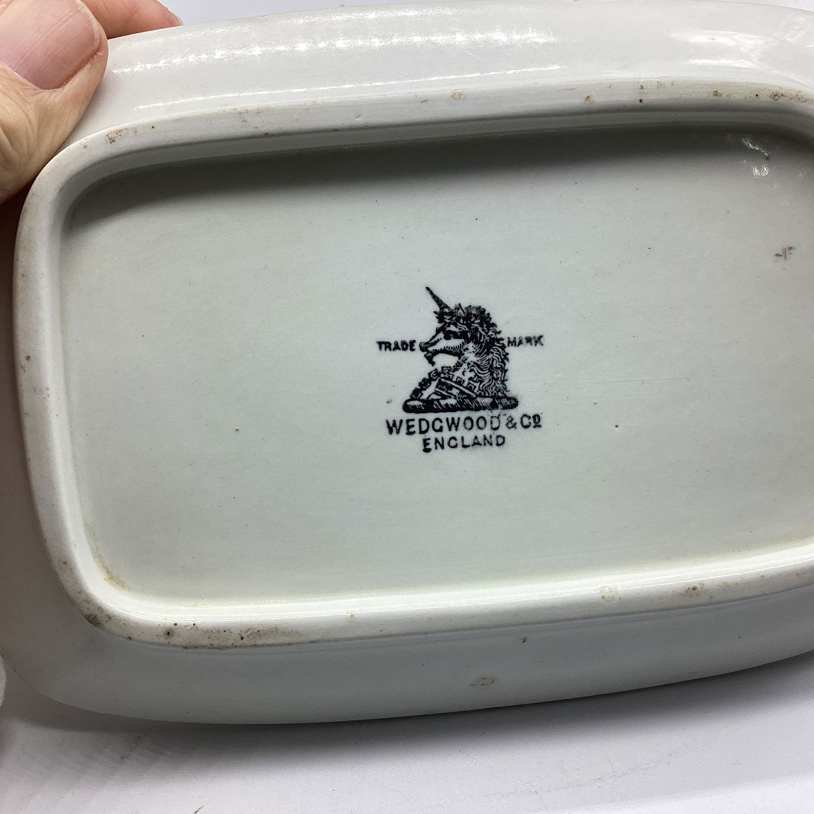 WEDGEWOOD TEA LEAF TRAY - 2