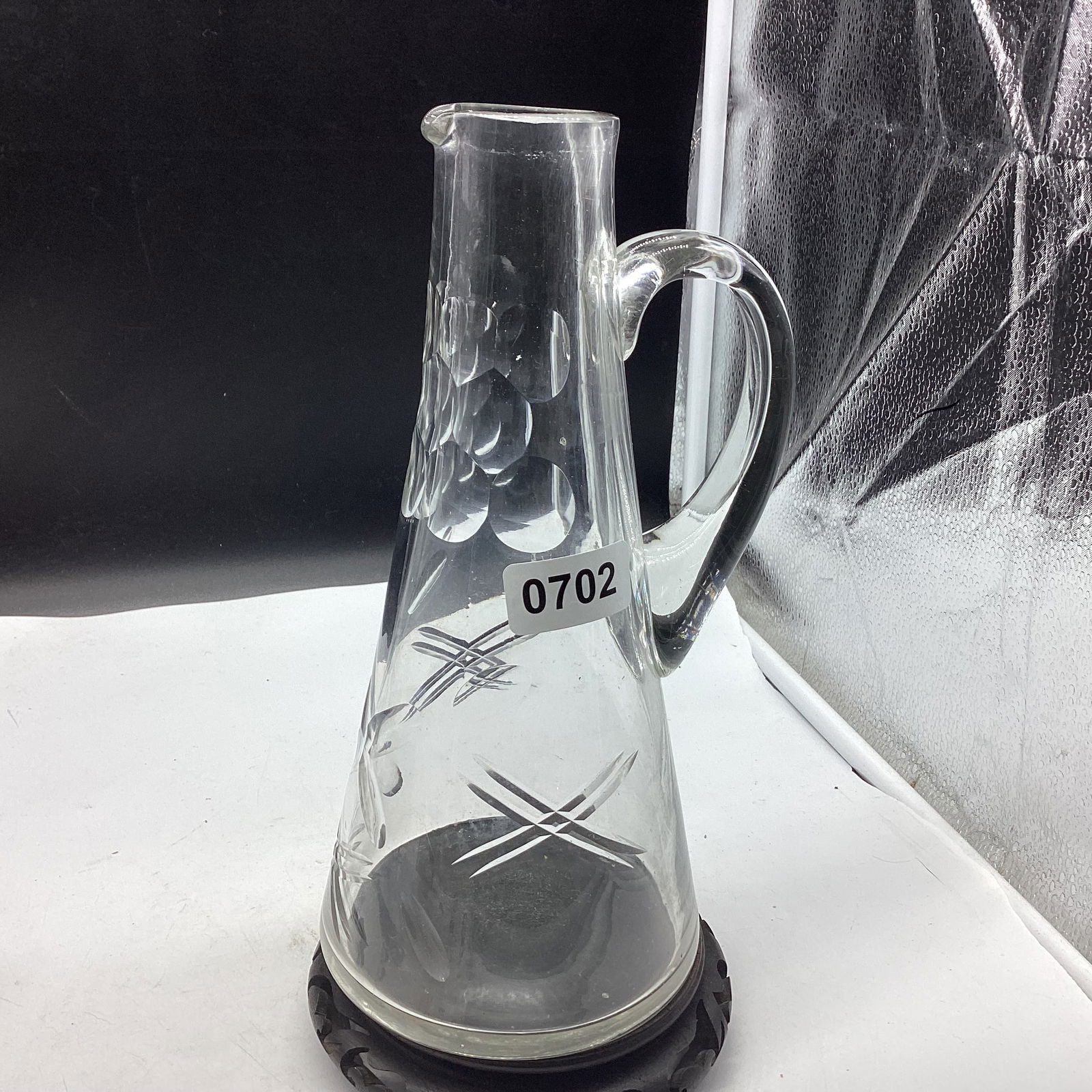 CUT GLASS PITCHER (1 of 1)