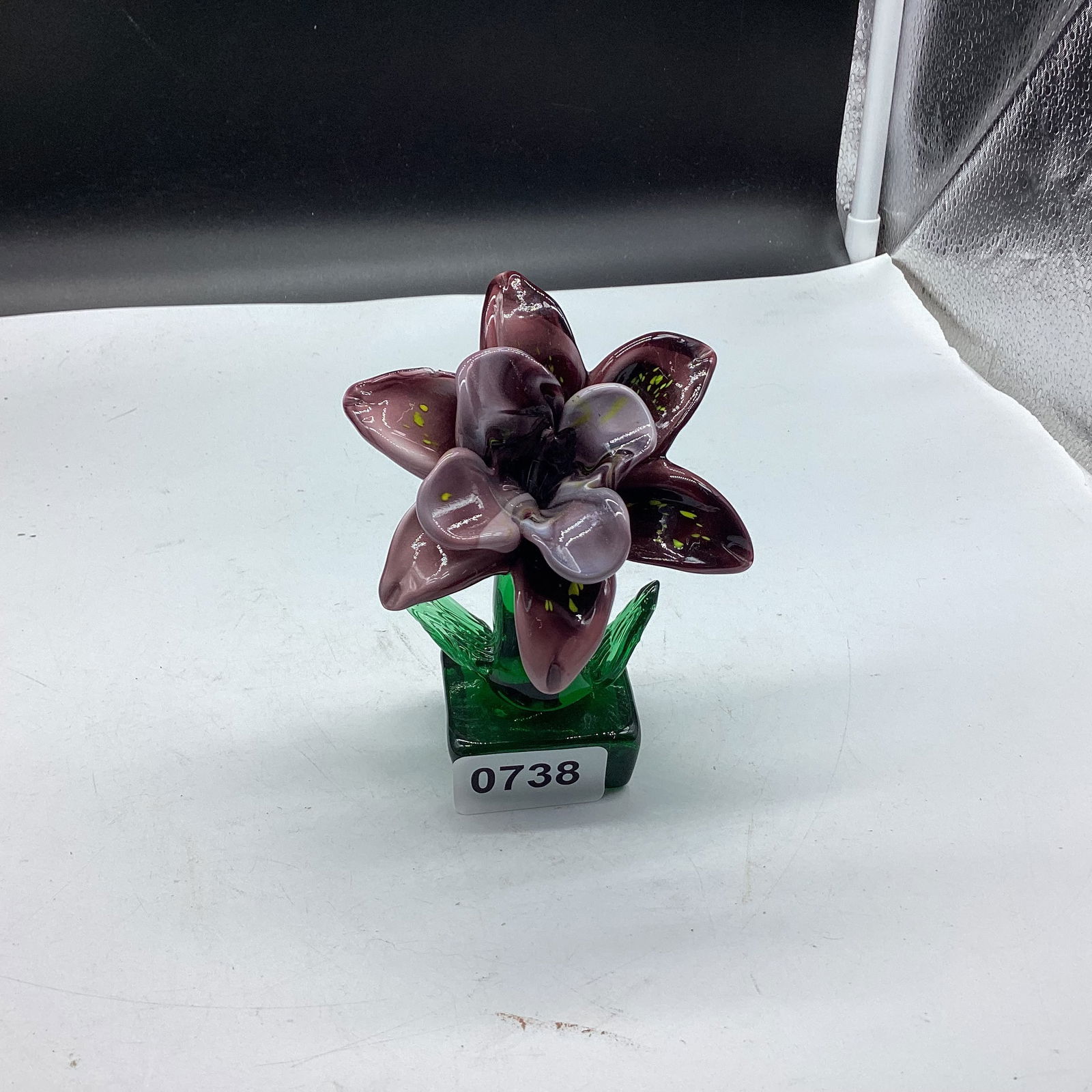 ART GLASS FLOWER (1 of 1)