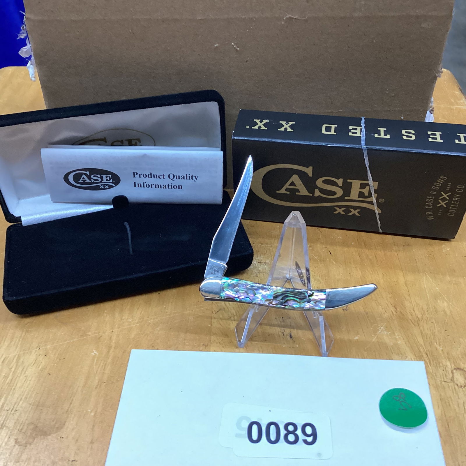 2025 case xx abalone toothpick - 2