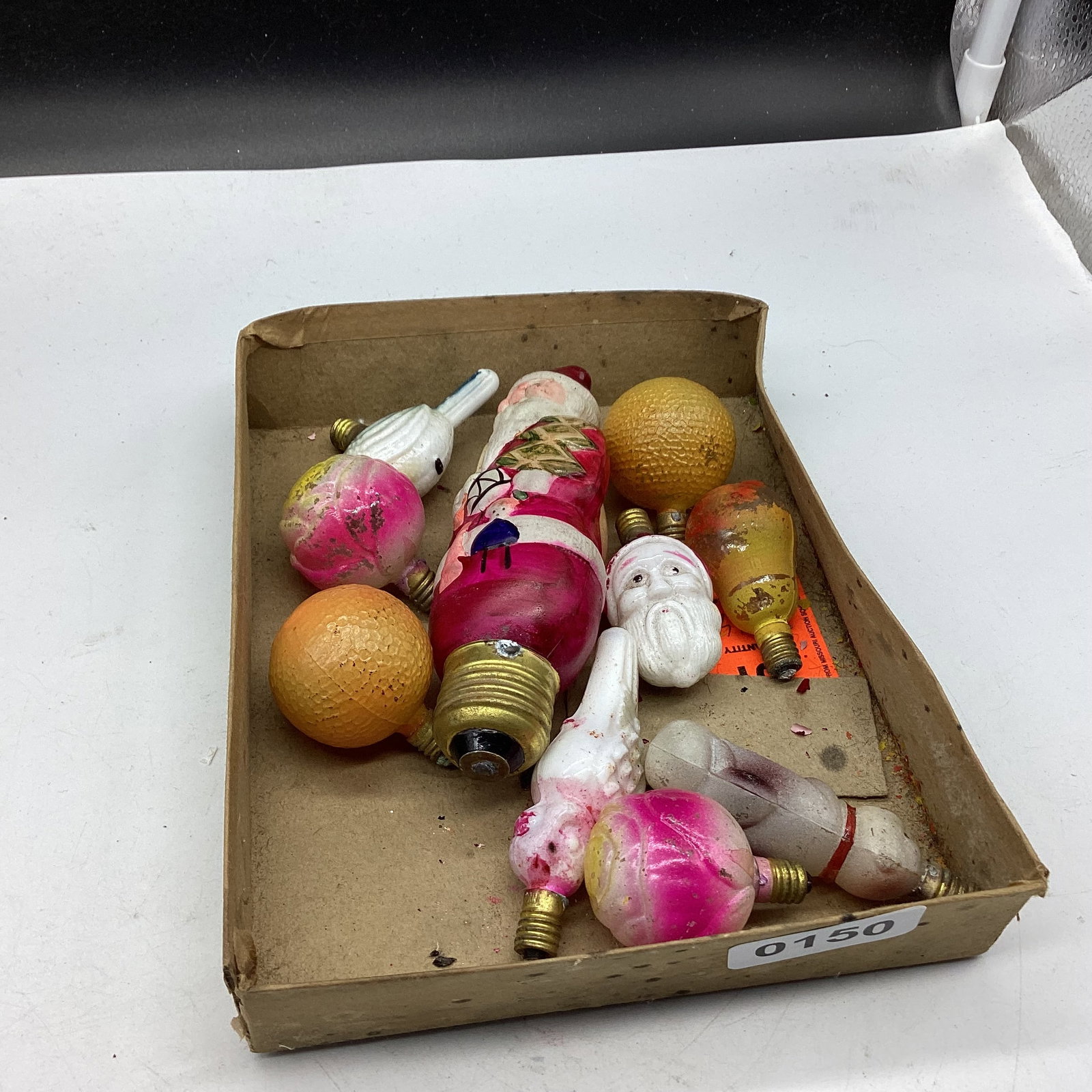 ALL VINTAGE CHRISTMAS BULBS: USED CONDITION