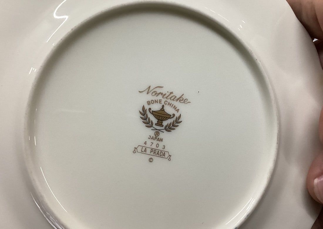 20 PCS. NORITAKE BONE CHINA LAPRADE PATTERN CHINA - 2