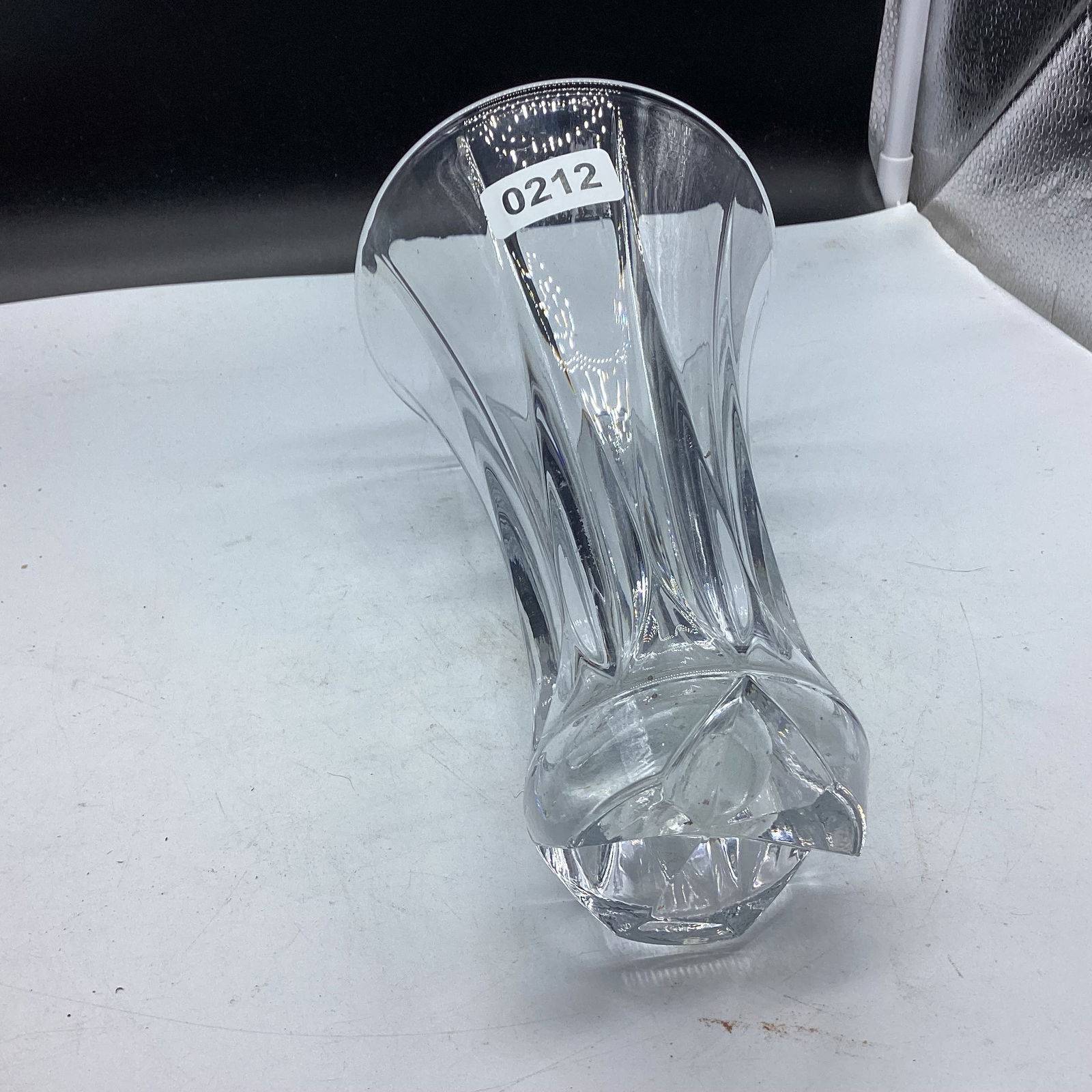 LEAD CRYSTAL VASE - 2