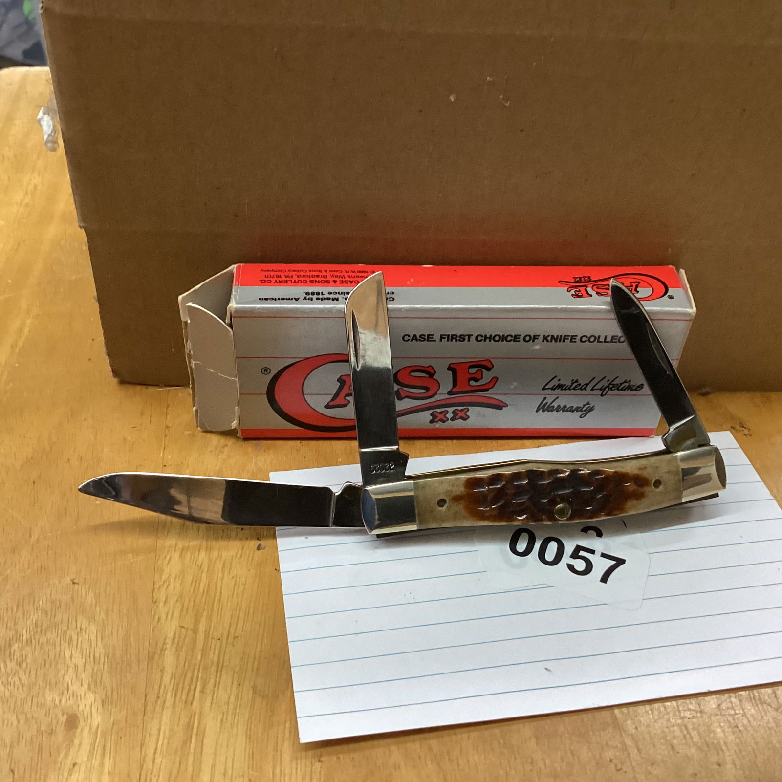 case xx 2004 tiny trapper with christmas tin - 2