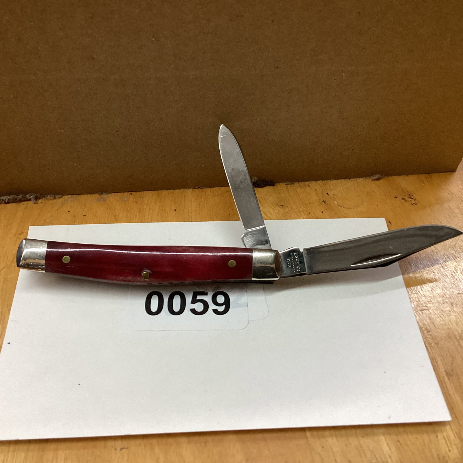 case xx 1980 satin rose 6244 great color: never usd or carried