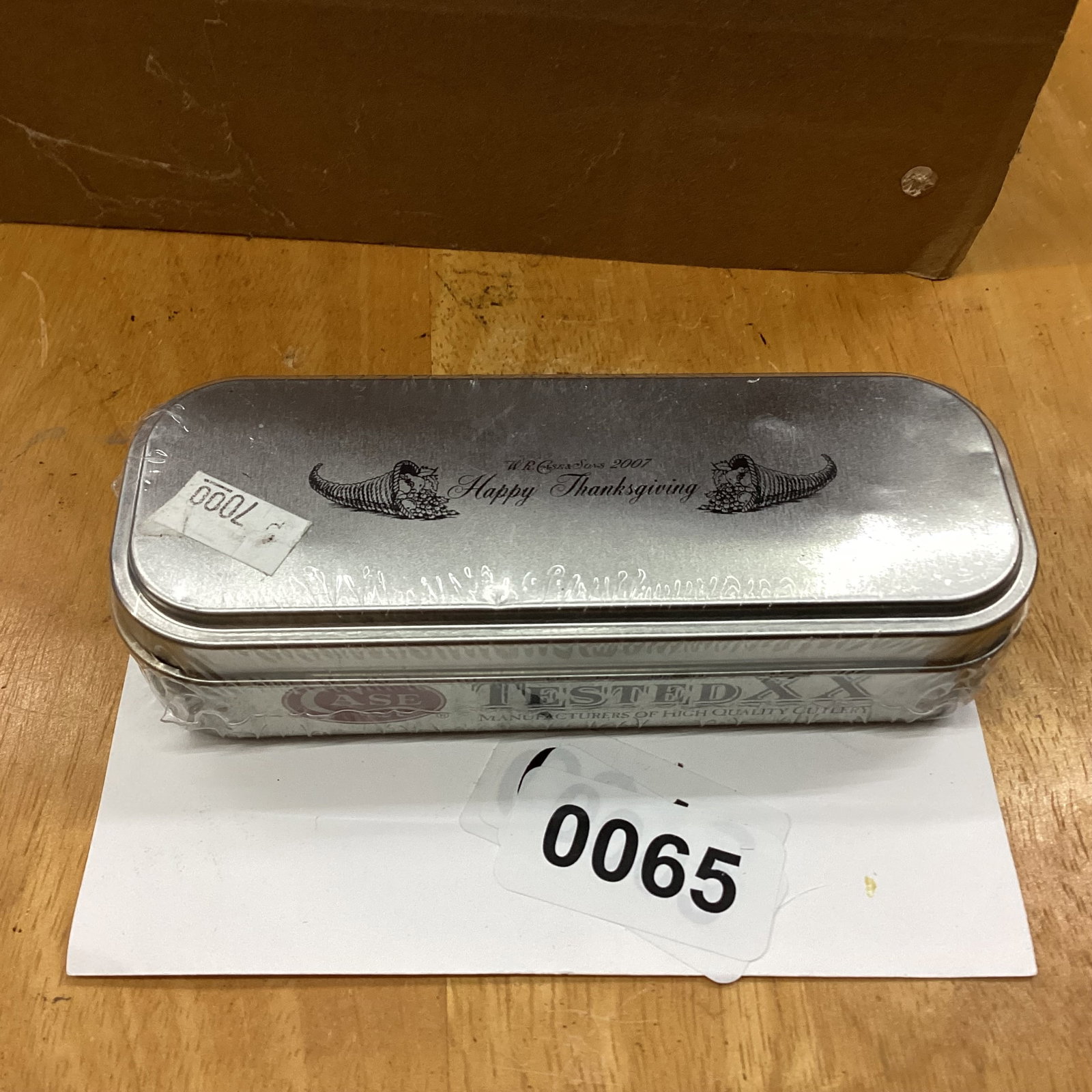 case xx nos copperhead 2007 thanksgiving copperhead never opened: new old stock