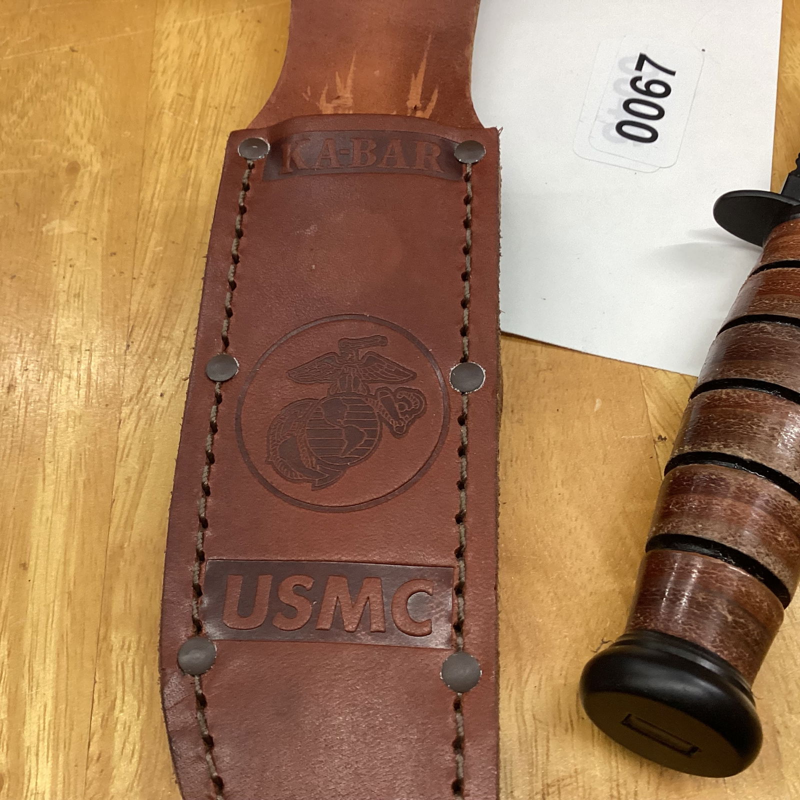 ka-bar usmc fixed blade - 4