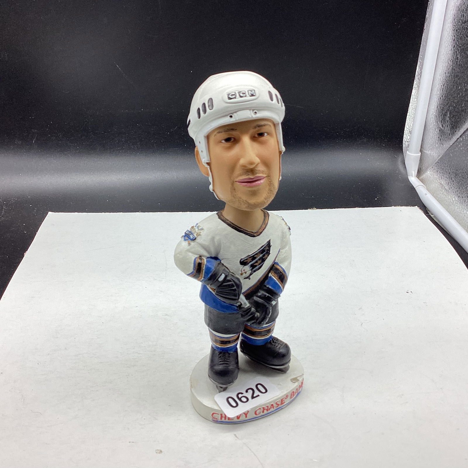 BOBBLE HEAD FIGURINE: 7" TALL GOOD SHAPE