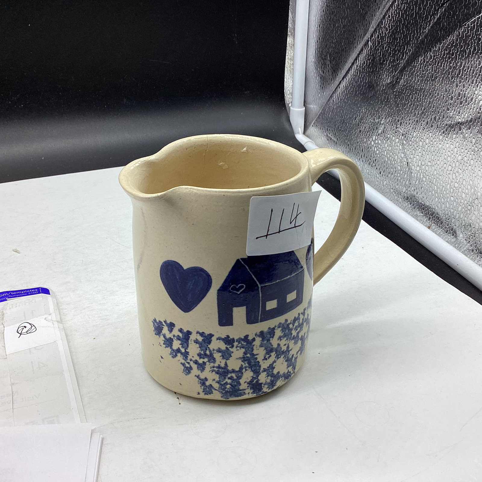 STONEWARE PITCHER (1 of 1)