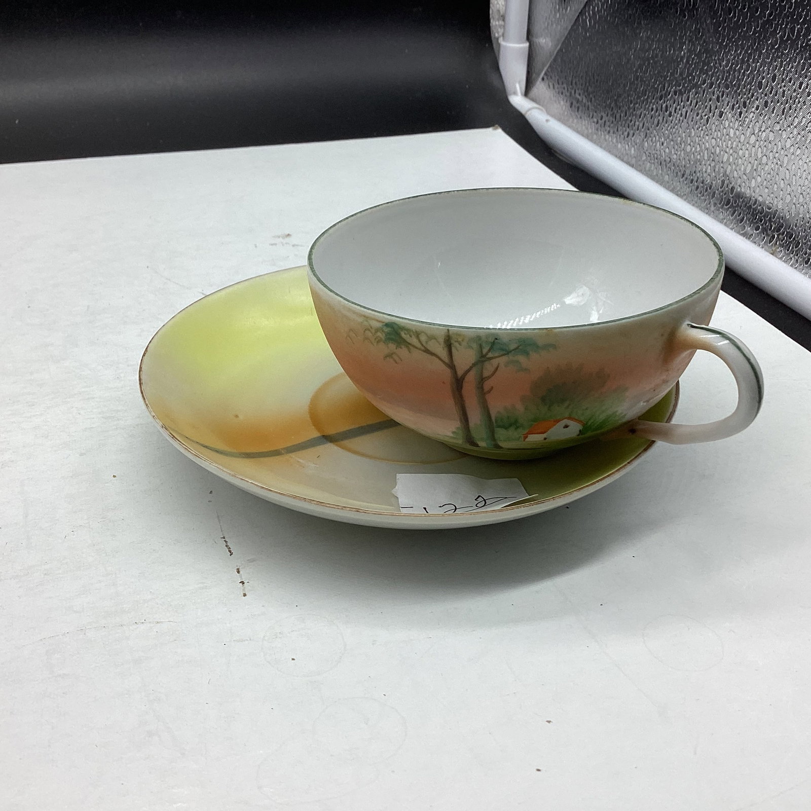 PORCELIAN CUP & SAUCER NIPPON : GOOD SHAPE