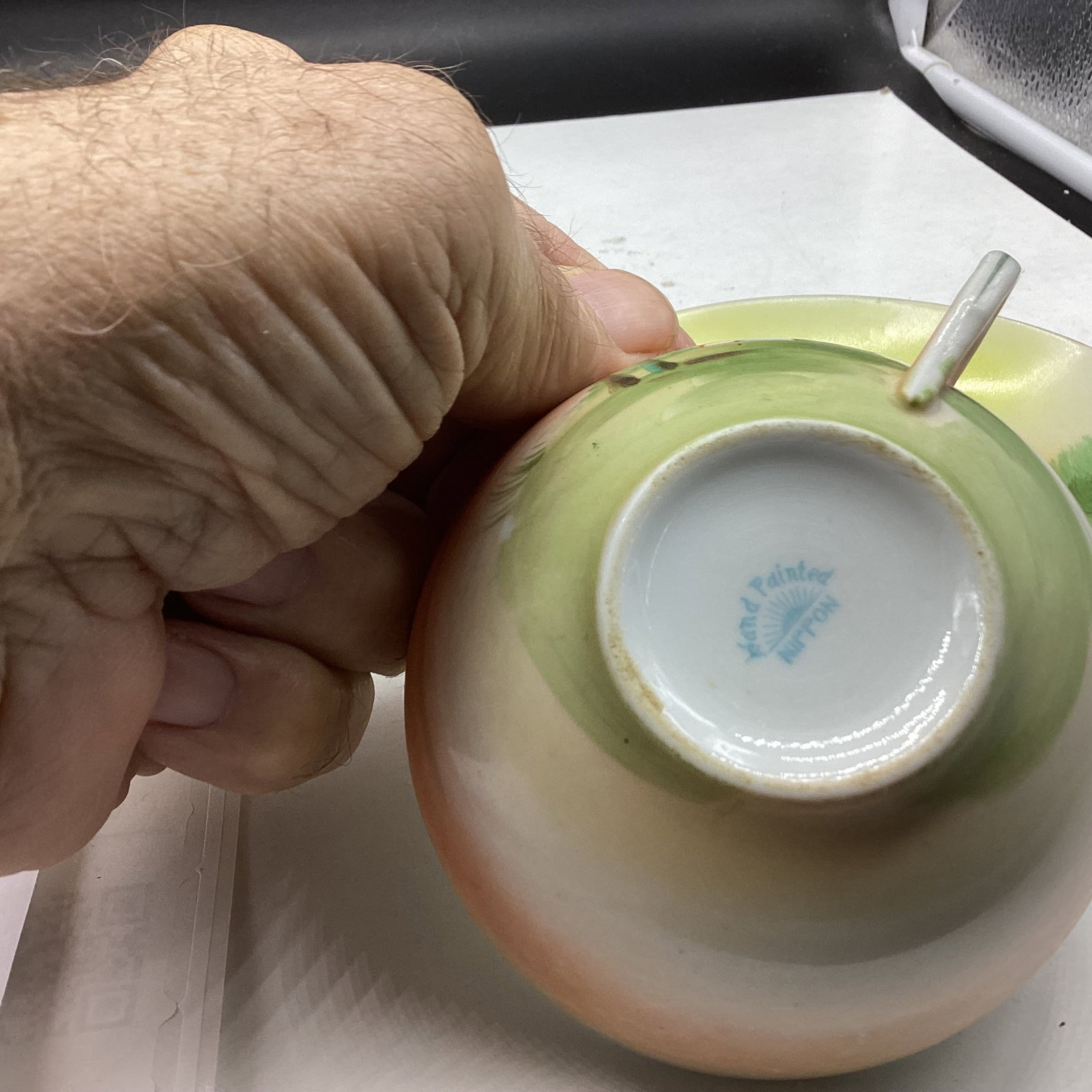 PORCELIAN CUP & SAUCER NIPPON  - 2