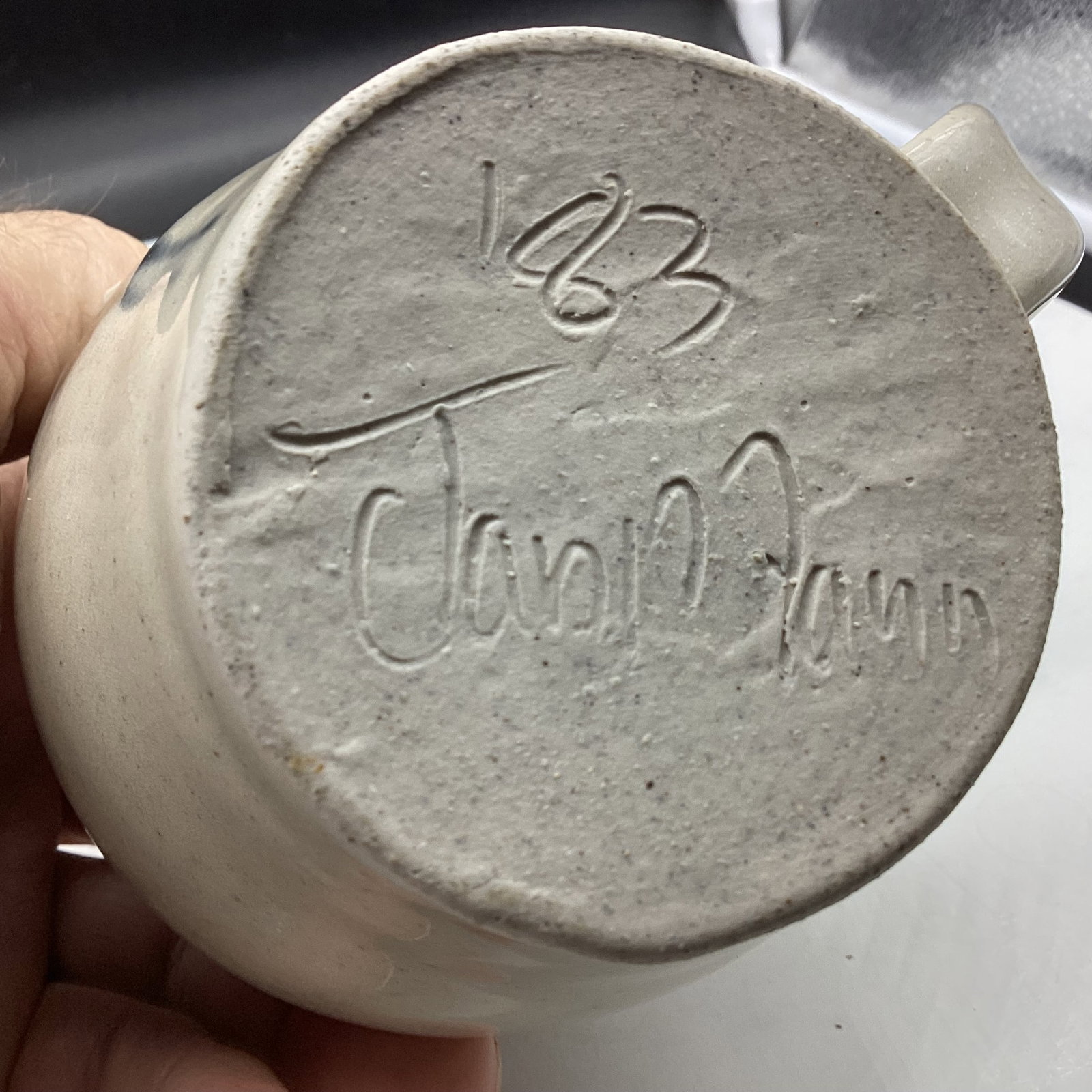 STONEWARE PITCHER - 2