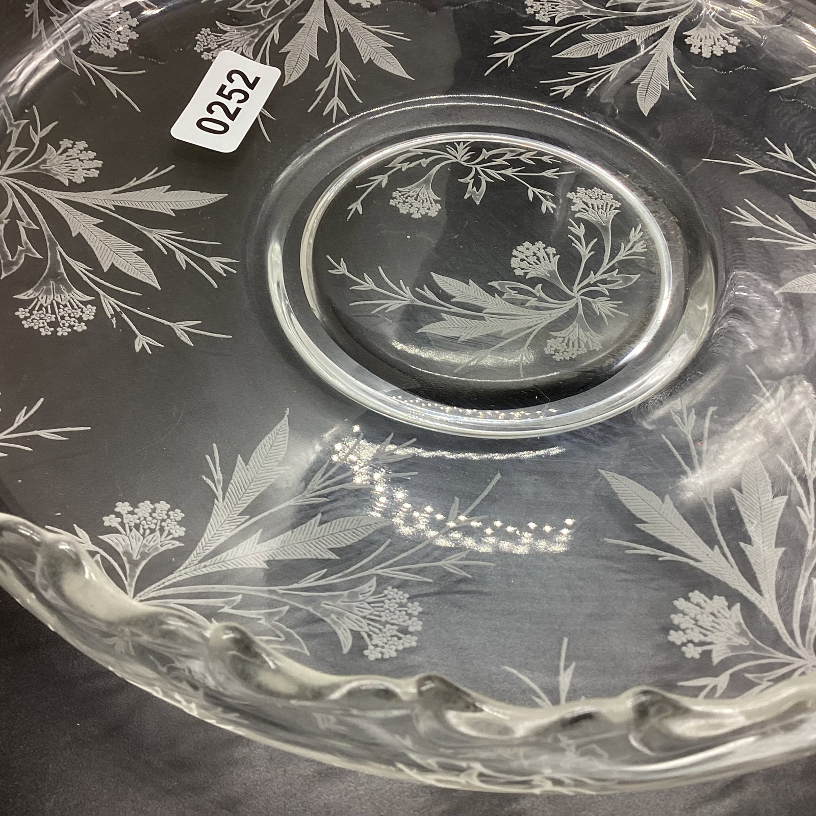 FOSTORIA HEATHER ROLLED EDGE BOWL - 2