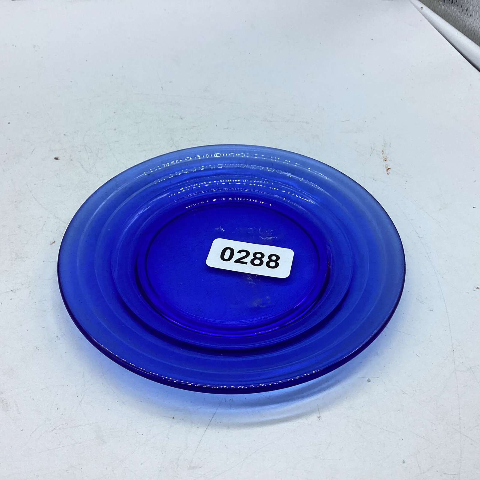 DEPRESSION MODERTONE BREAD & BUTTER: 6" WIDE GOOD SHAPE