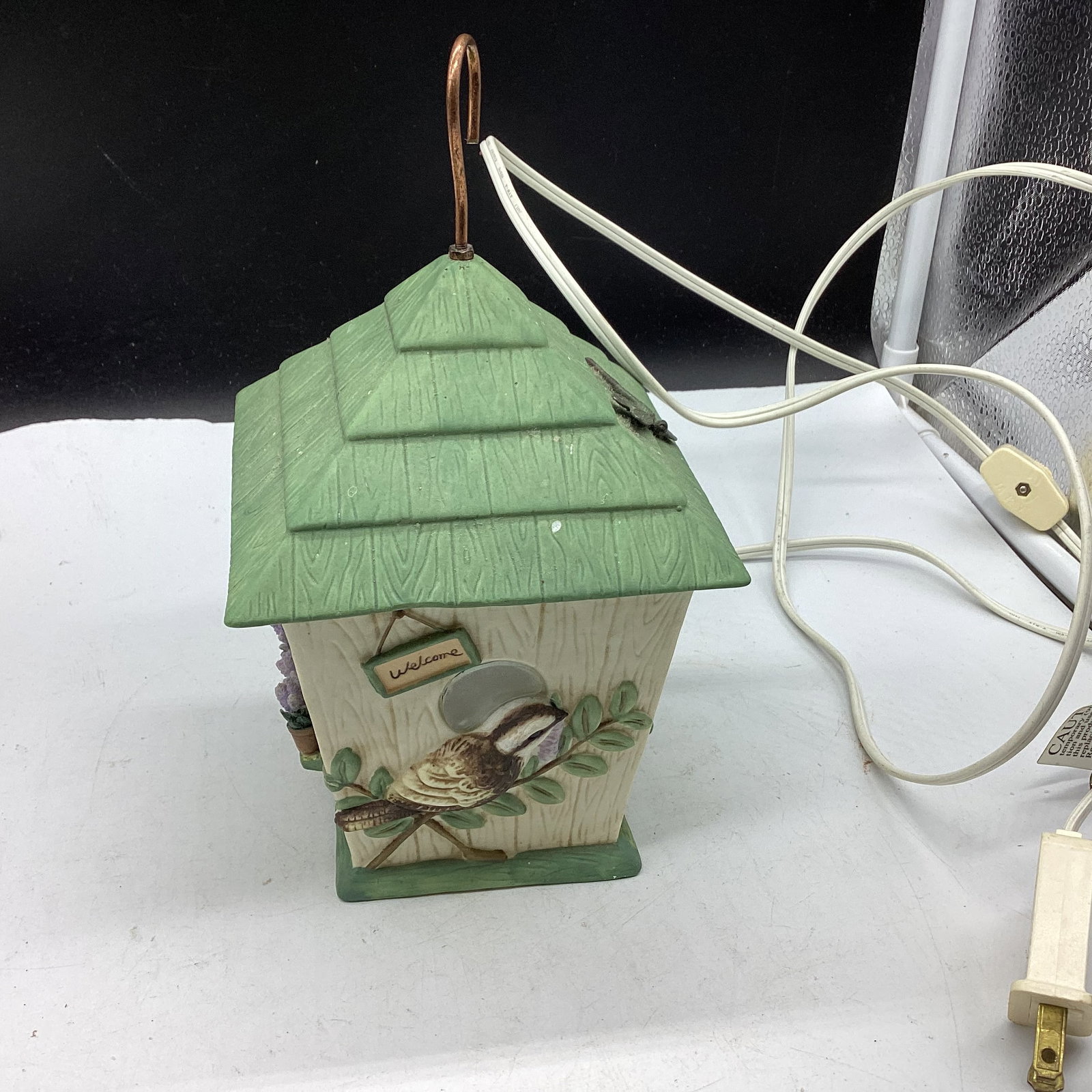 LIGHT HOUSE PFALTZGRAFF: 4 1/2 X 6 1/2 GOOD SHAPE