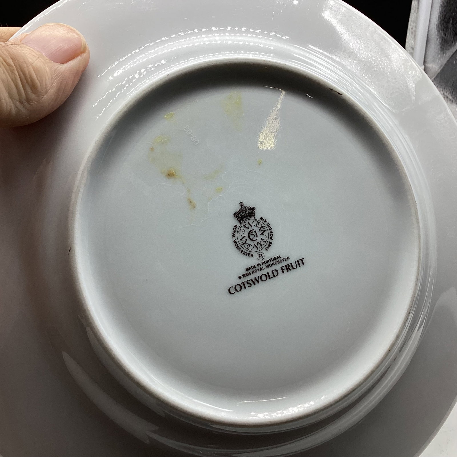 3 HAND PAINTED ROYAL WOCESTER PLATES - 2