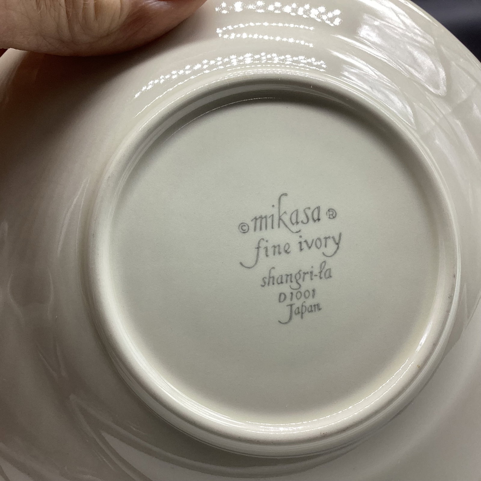 PORCELIAN CUP & SAUCER BY MIKASA JAPAN - 2