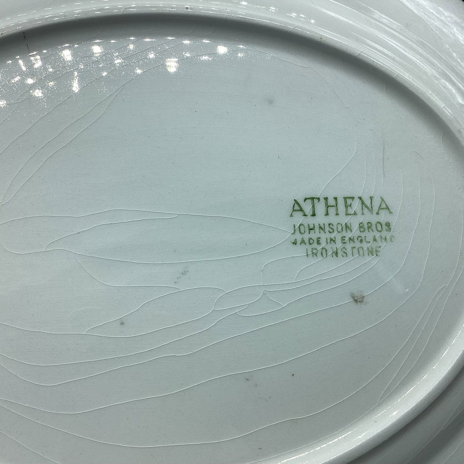 IRONSTONE PLATTER BY JOHNSON BROTHERS - 2