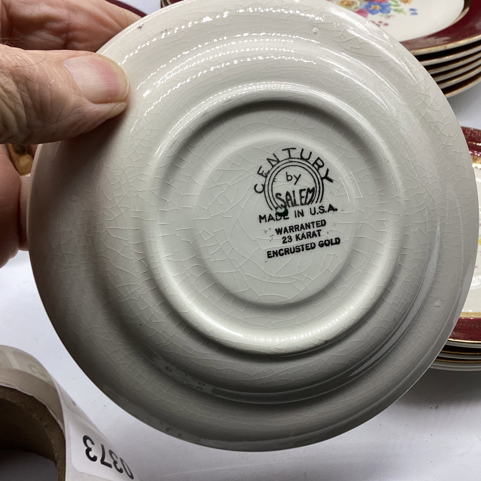 10 PCS. SALEM CHINA - 2