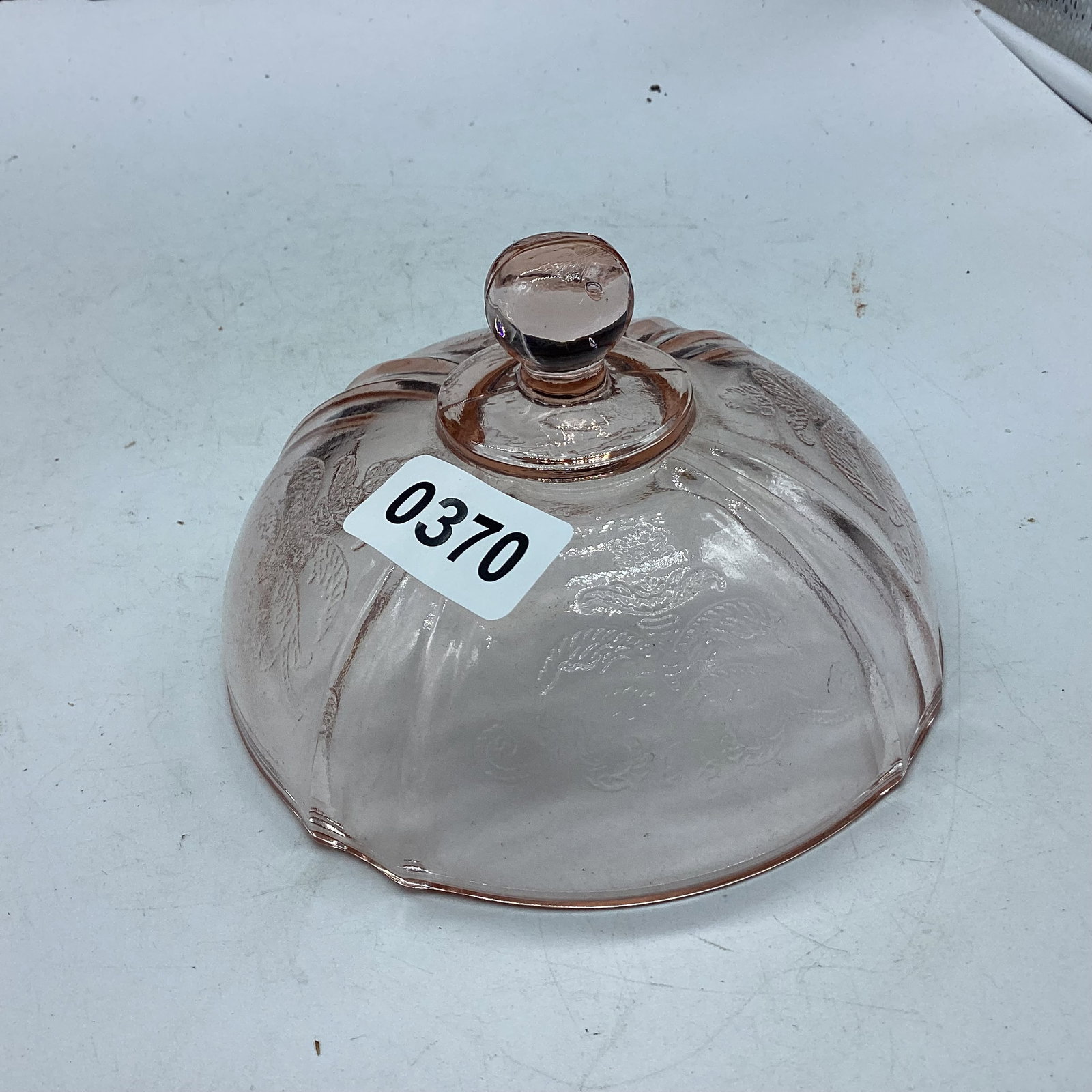 MADRID RECOLECTION BUTTER DISH LID: GOOD SHAPE