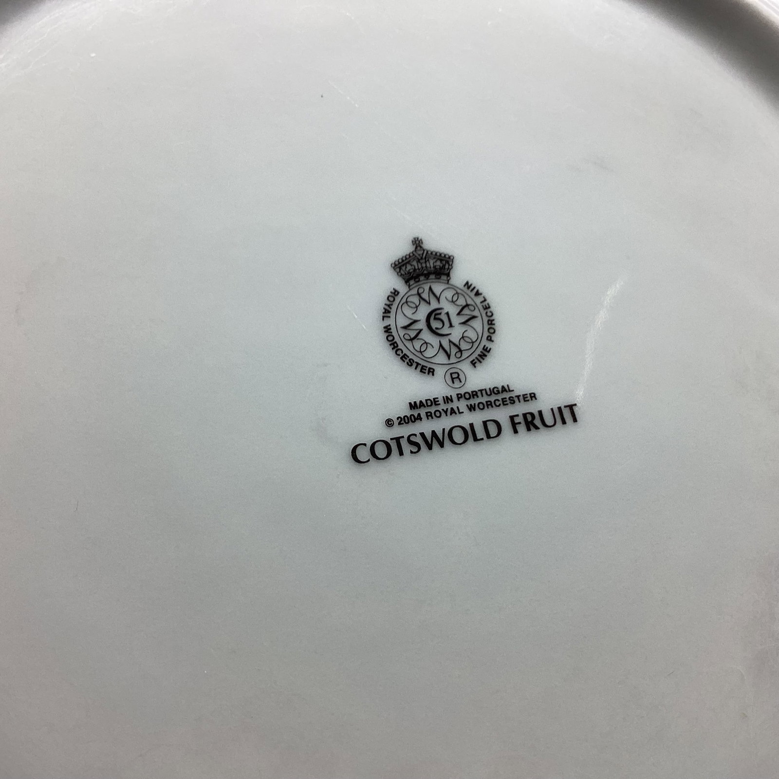 2 HAND PAINTED PLATES BY ROYAL WORCESTER - 2