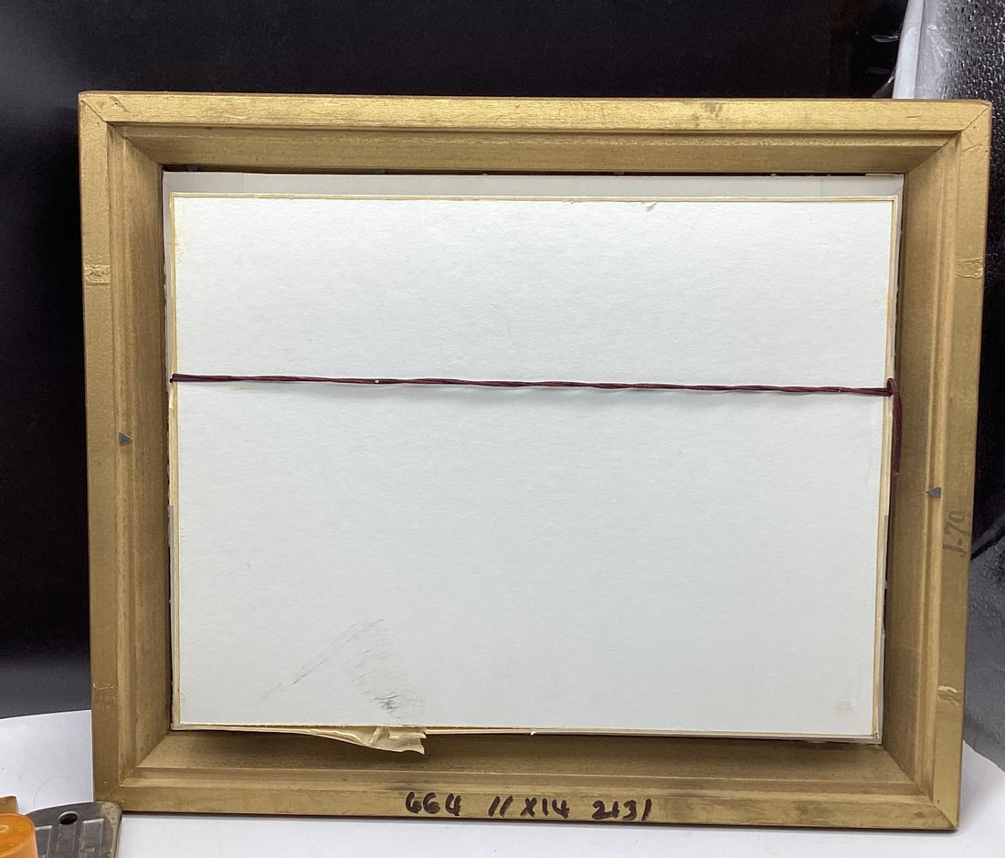 ORIENTAL SHADOW BOX ART BIRD DECORATION - 2