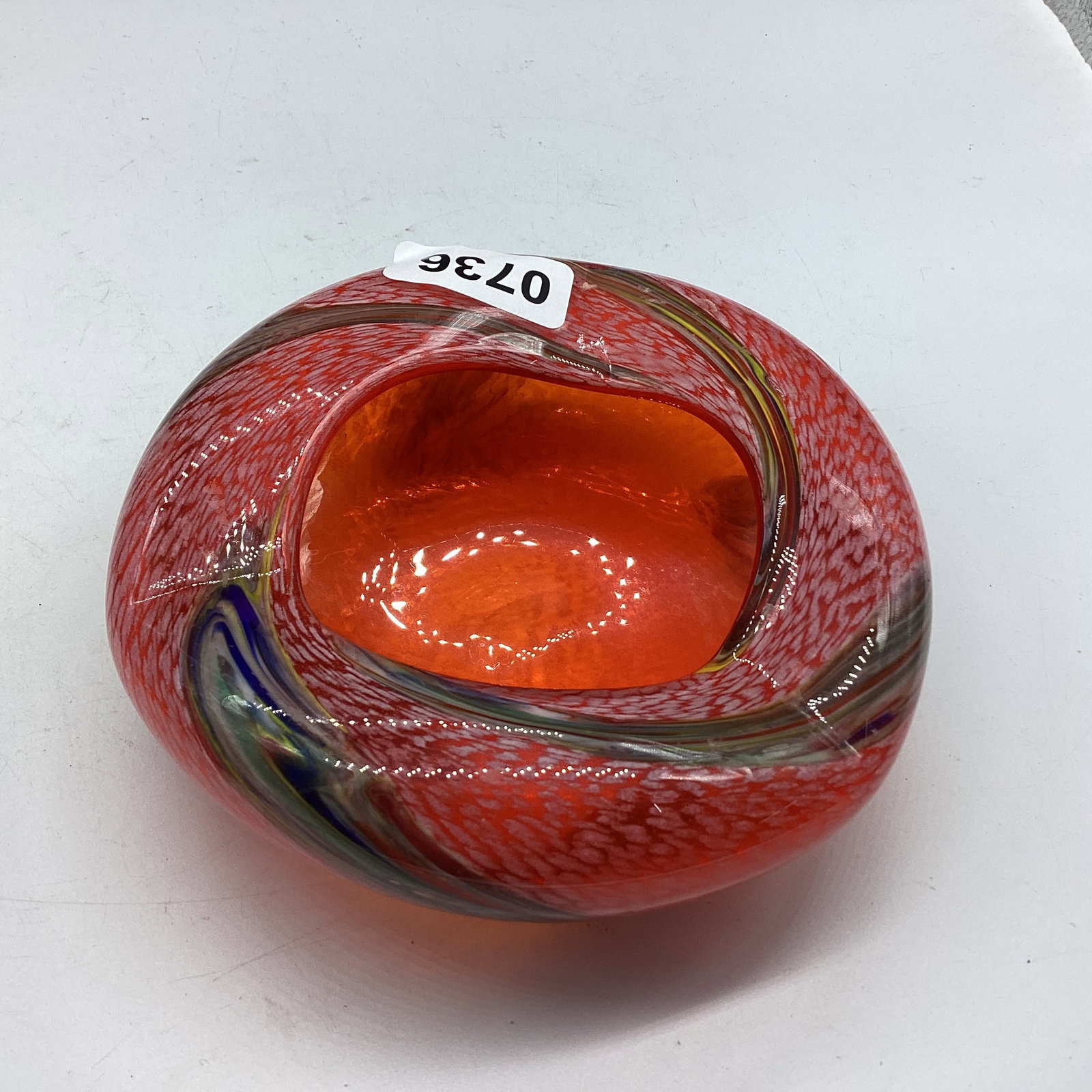 MCM ART GLASS BOWL - 2