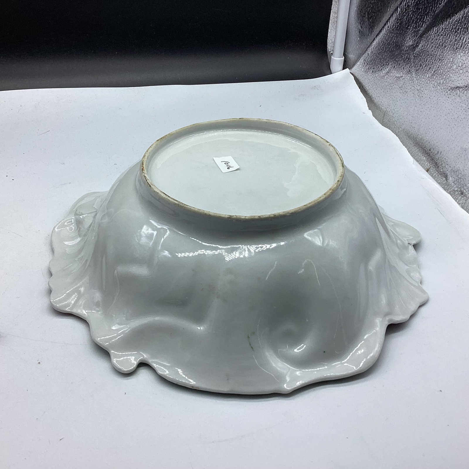 HAND PAINTED PORCELIAN LARGE BOWL - 2