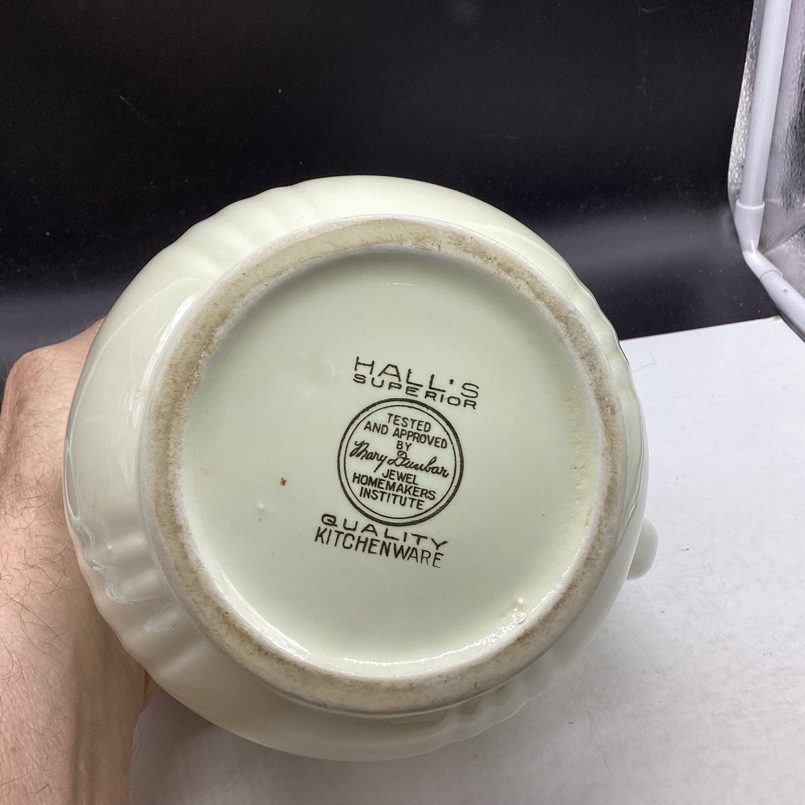 HALL JEWELL T OR AUTUMN LEAF PATTERN COFFE POT - 2