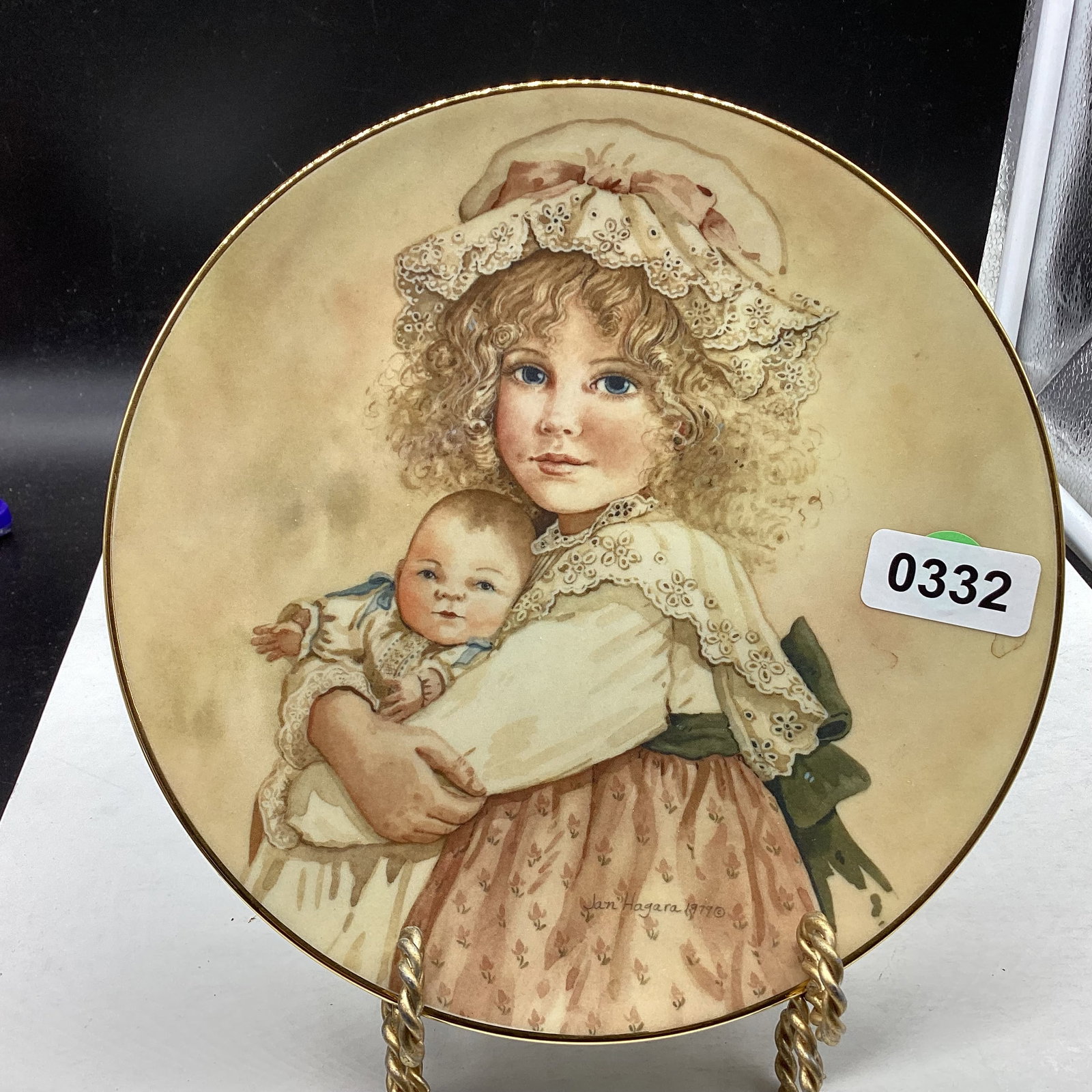 1978 B & J ART DESIGN COLLECTOR PLATE (1 of 2)