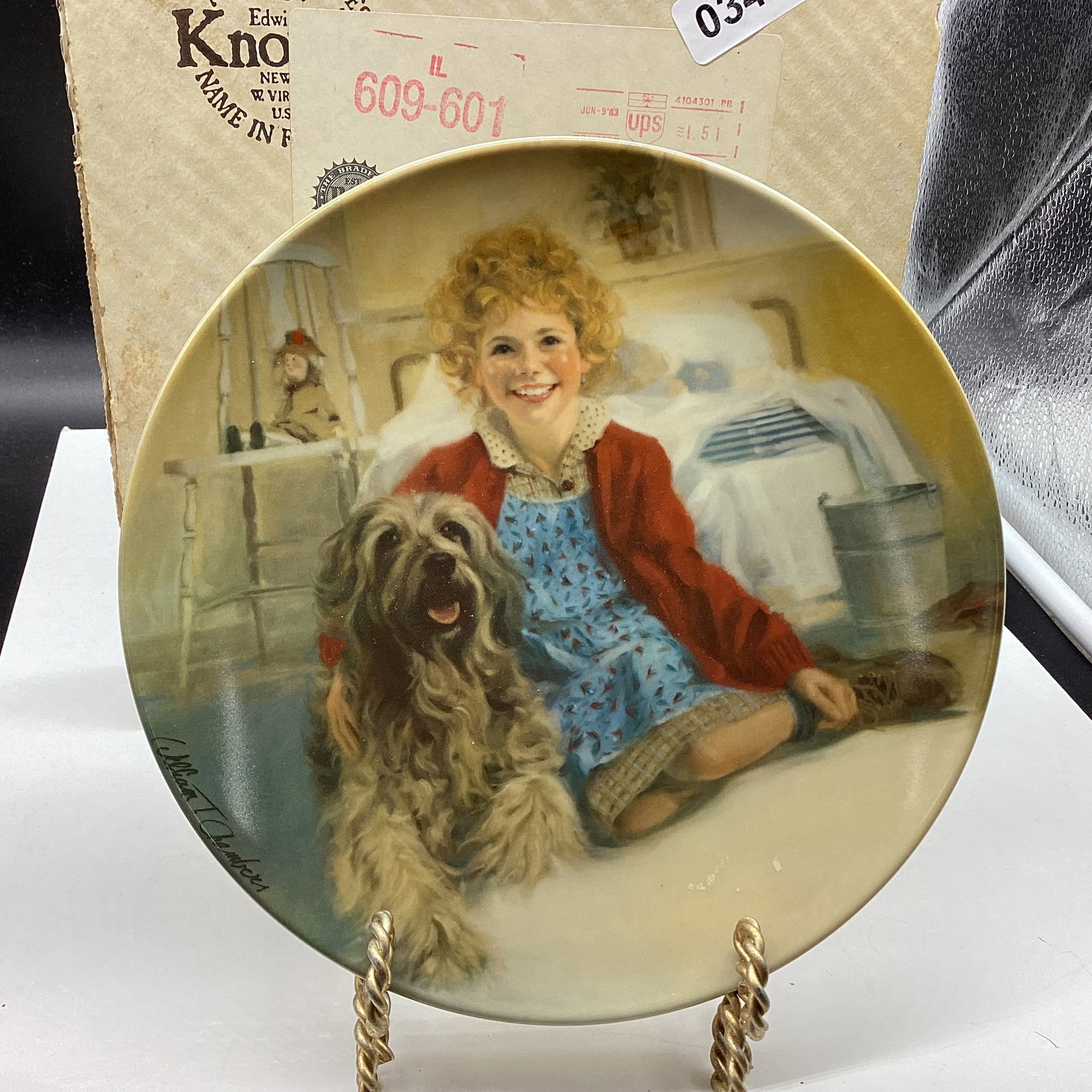 1983 ANNIE & SANDY COLLECTOR PLATE (1 of 2)