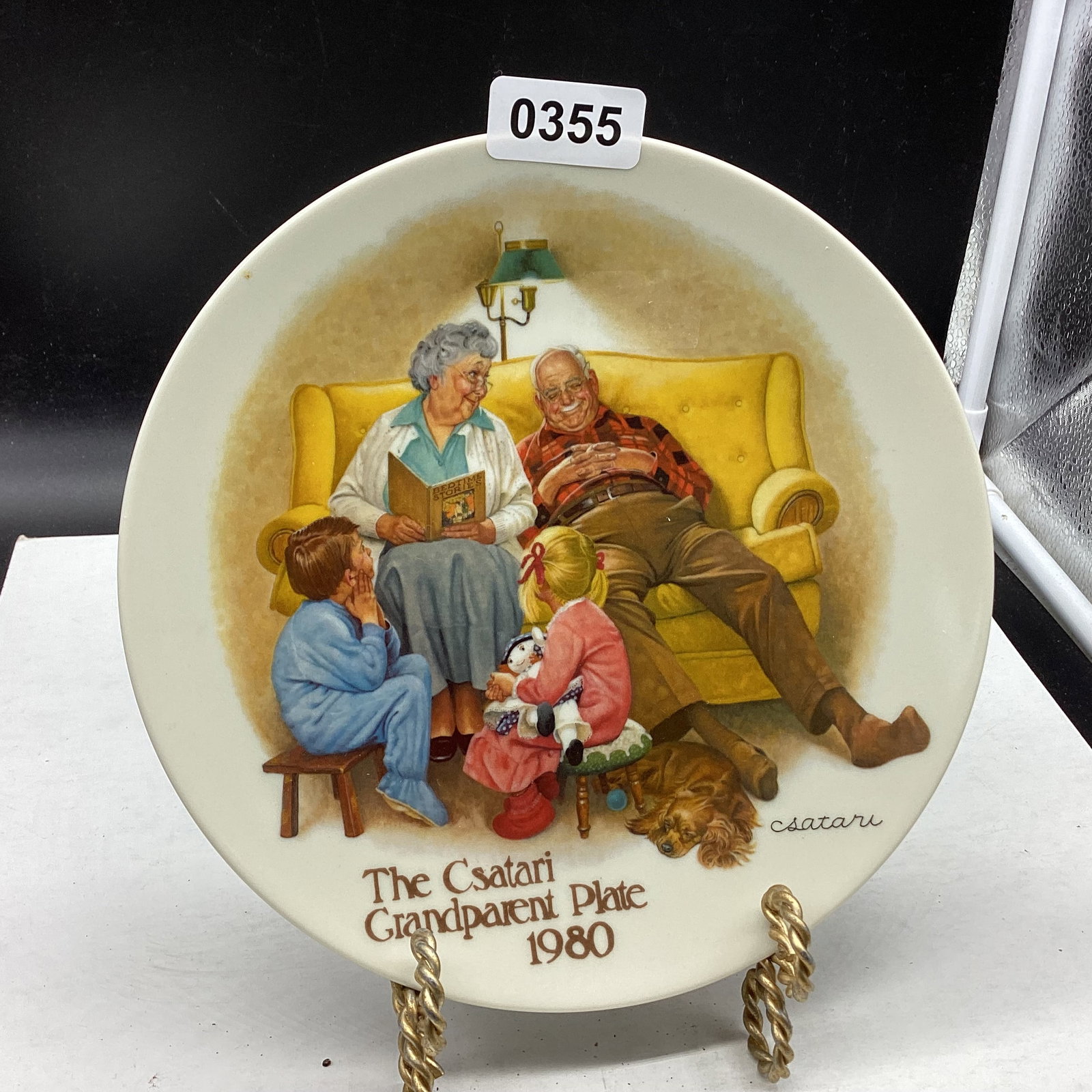 1980 GRANT PARENT COLLECTOR PLATE (1 of 2)
