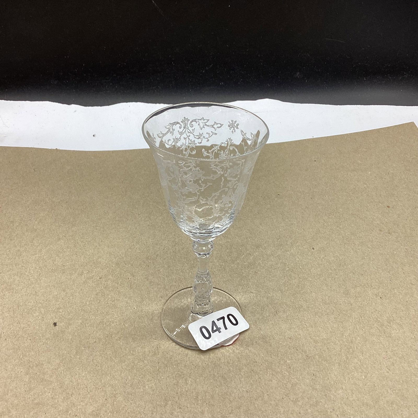 FOSTORIA NAVARE CORDIAL GLASS (1 of 1)