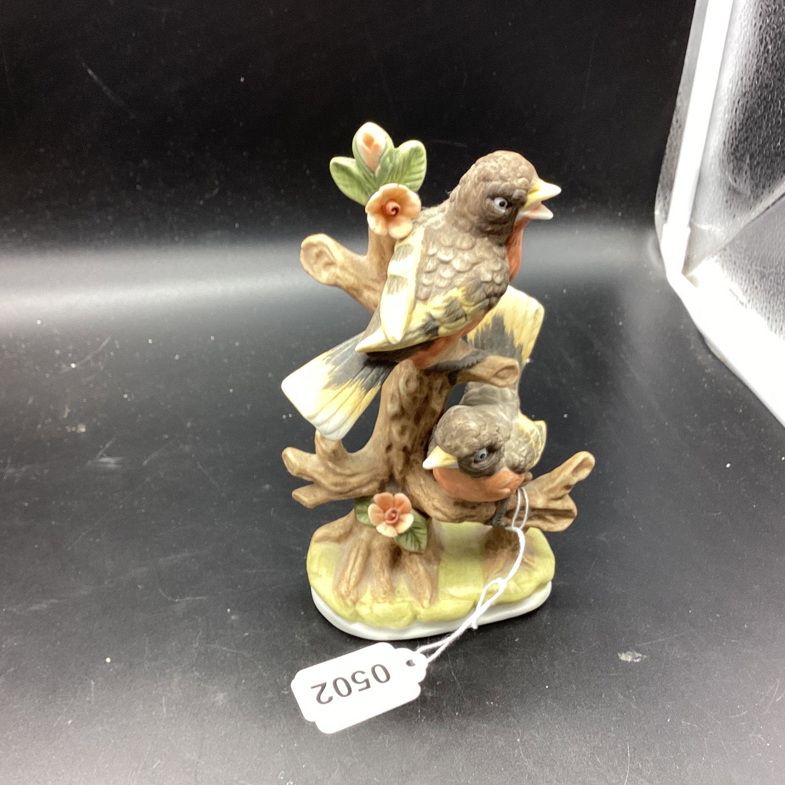 BISQUE BIRD FIGURINE (1 of 2)