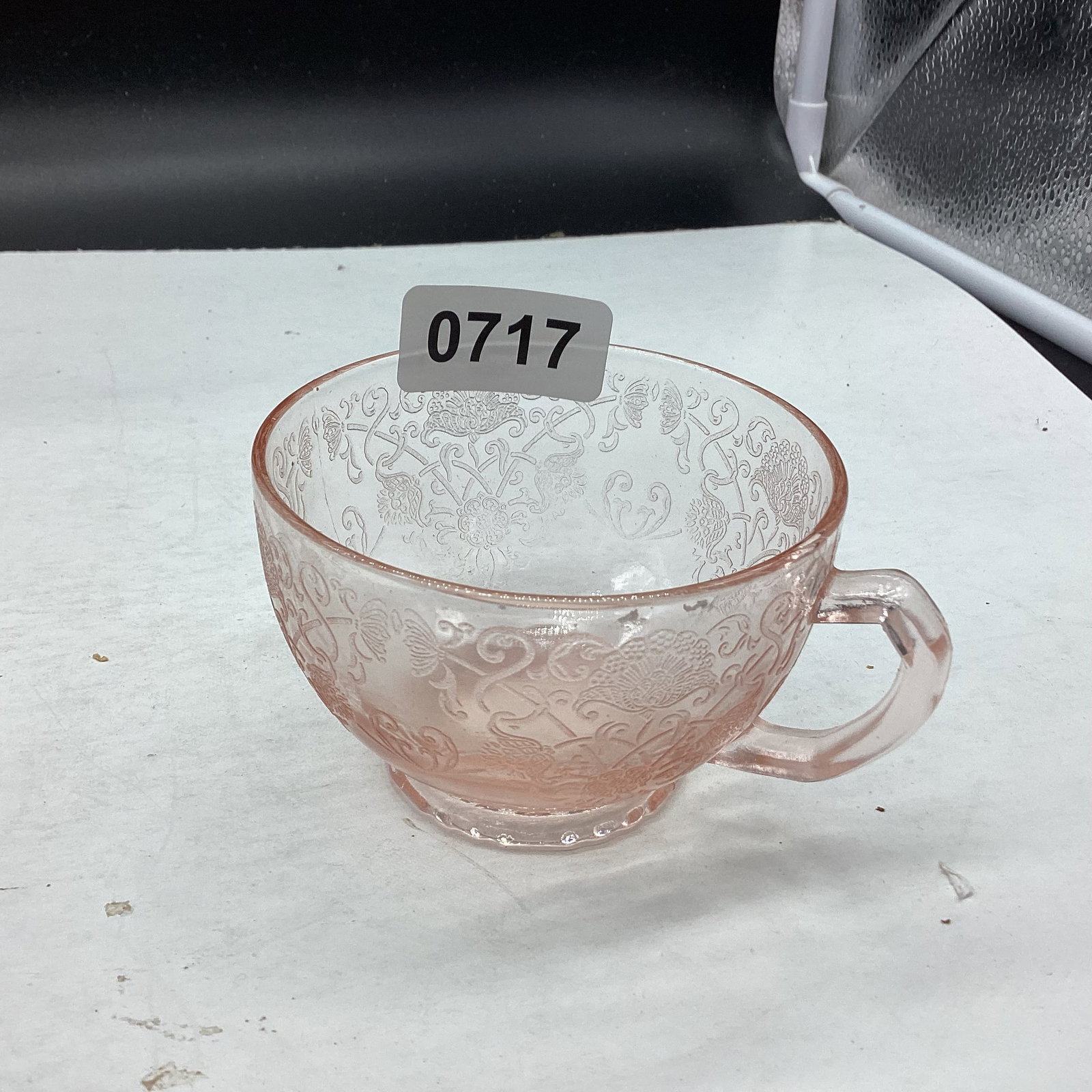 DEPRESSION FLORENTINE NO. 1 CUP: GOOD SHAPE
