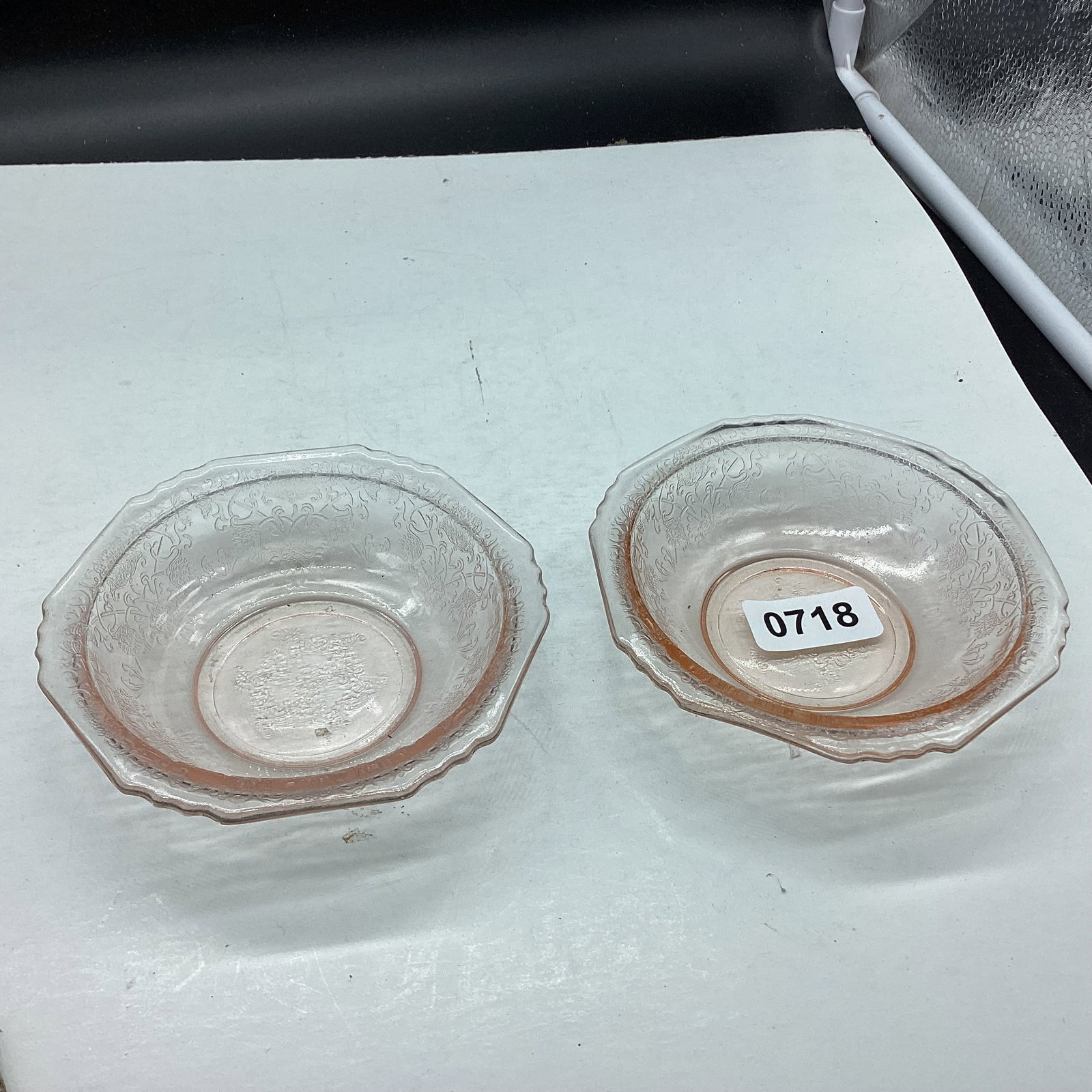 2 DEPRESSION FLORENTINE NO. 1 BERRY BOWLS (1 of 1)