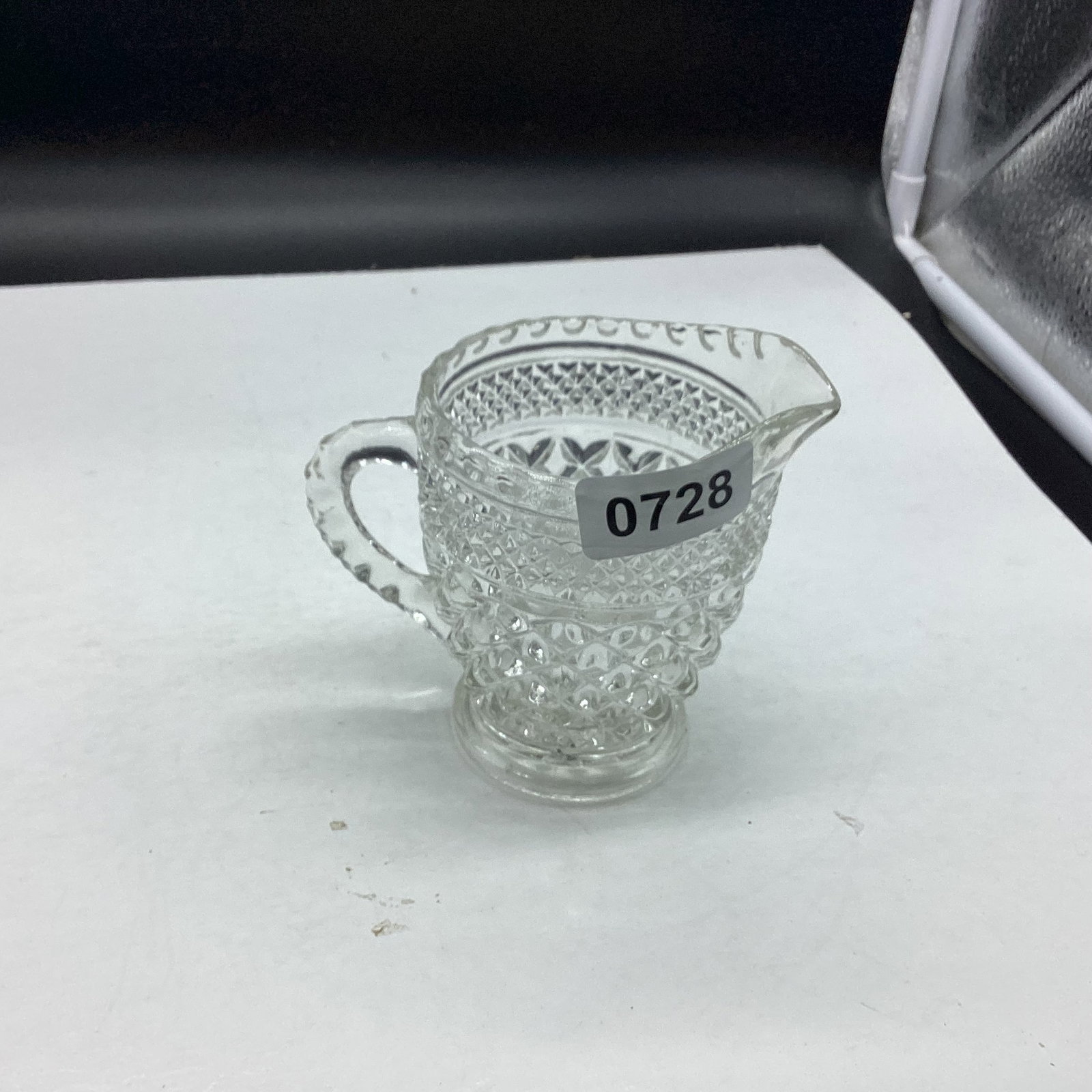 WEXFORD CREAMER: 4 1/4 TALL GOOD SHAPE