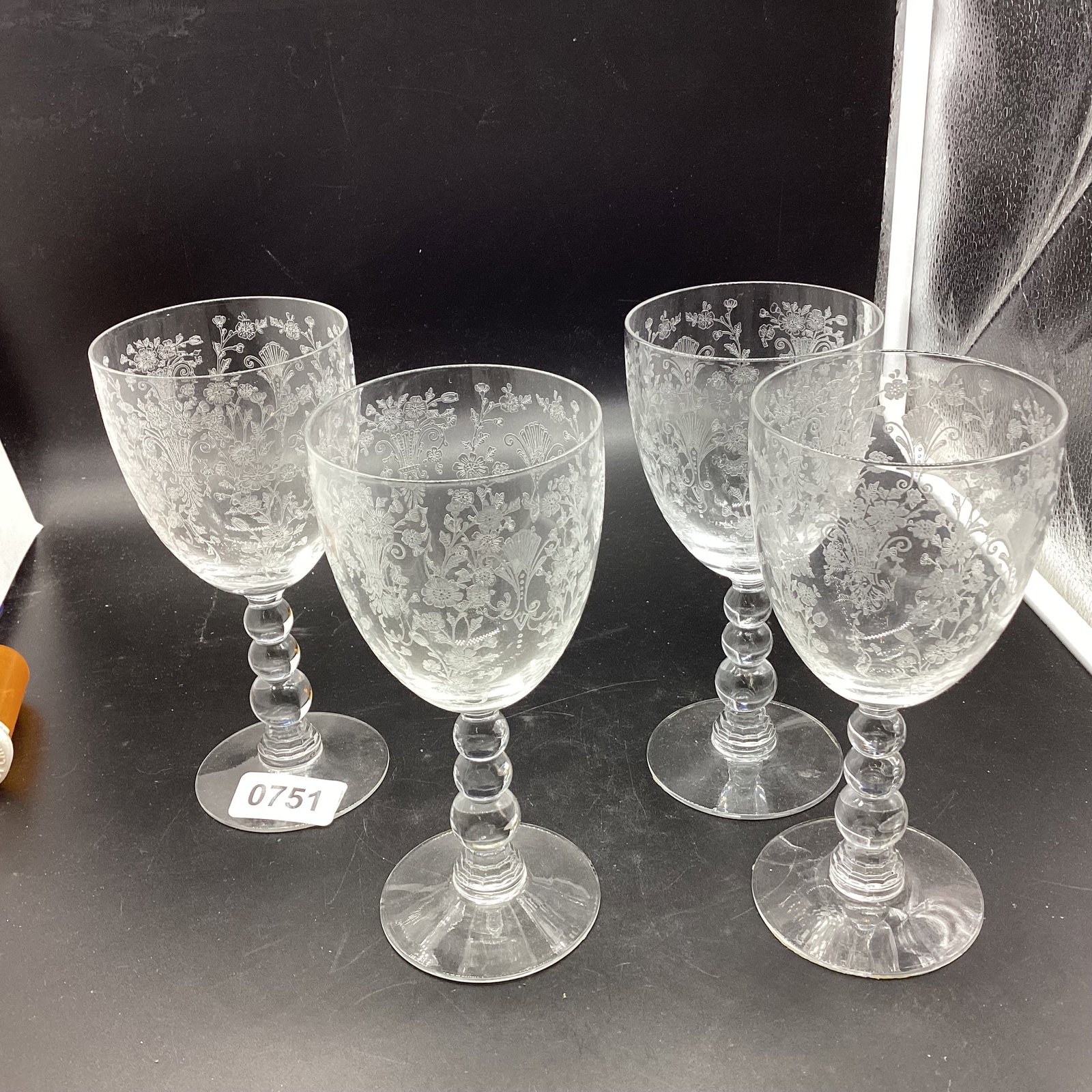 4 DUNCAN & MILLER FIRST LOVE WATER TUMBLERS (1 of 2)
