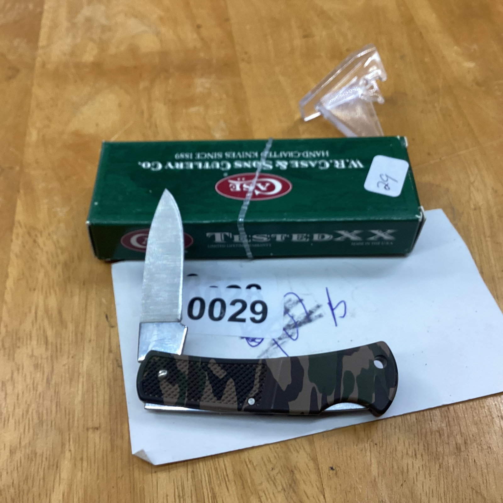 CASE XX 2001 CAMO LOCK BACK CORRECT BOX - 2