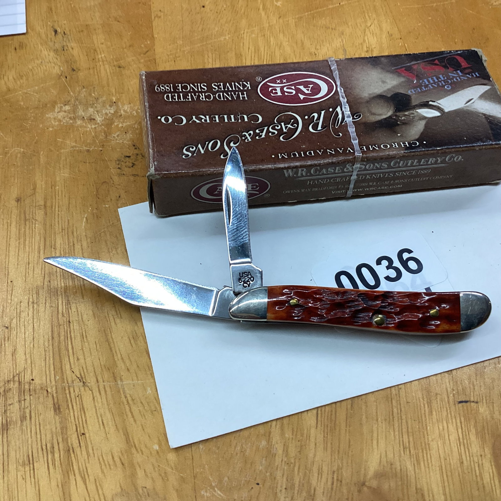 CASE XX 2010 CHESTNUT BONE PEANUT - 2