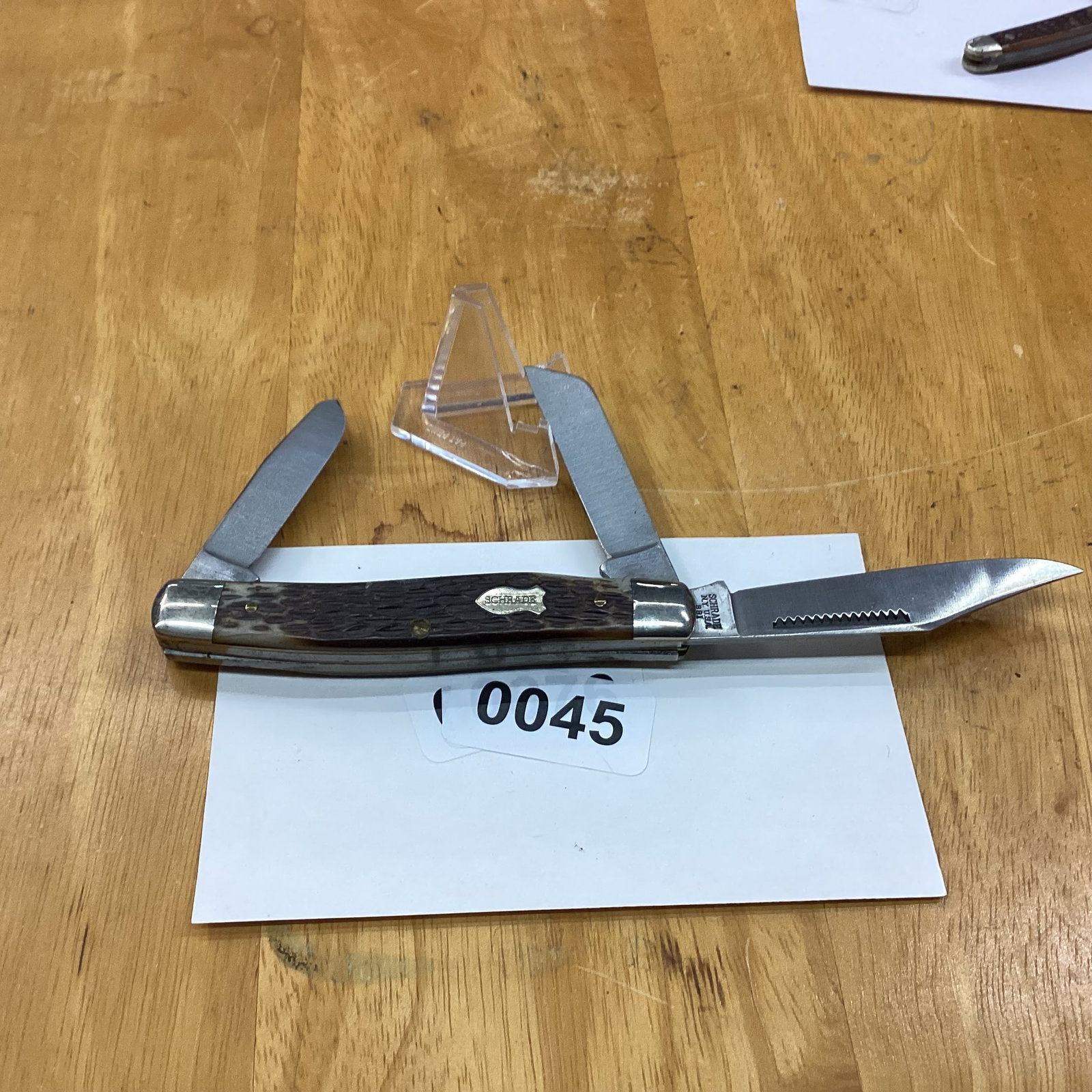 SCHRADE NEW YORK STOCKMAN: USED CONDITION
