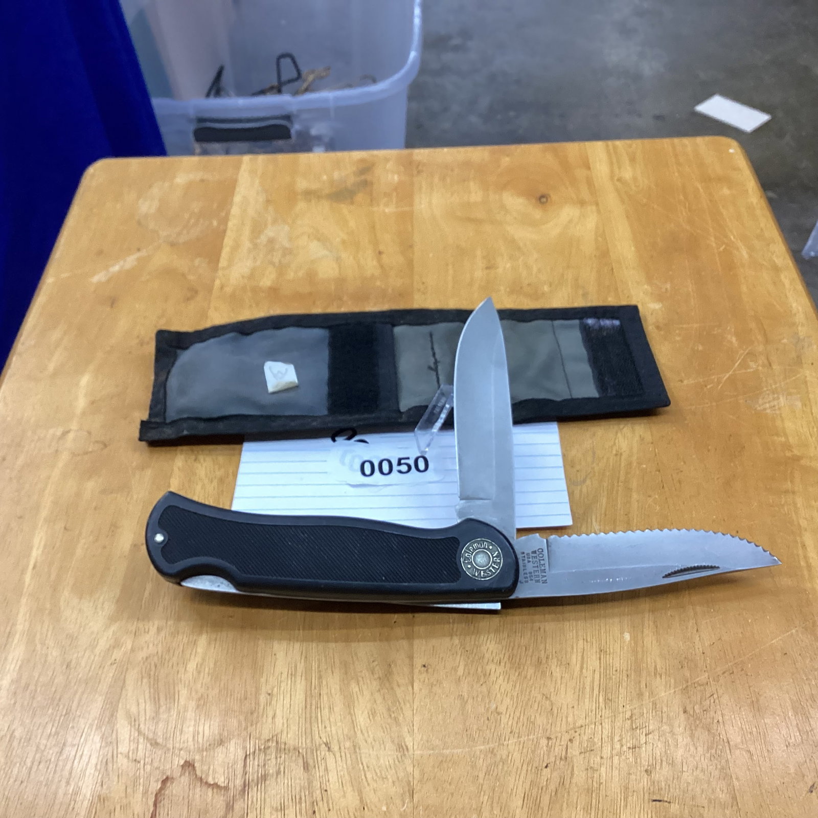 COLEMAN WESTERN LOCK BLADE3: NICE CONDITION