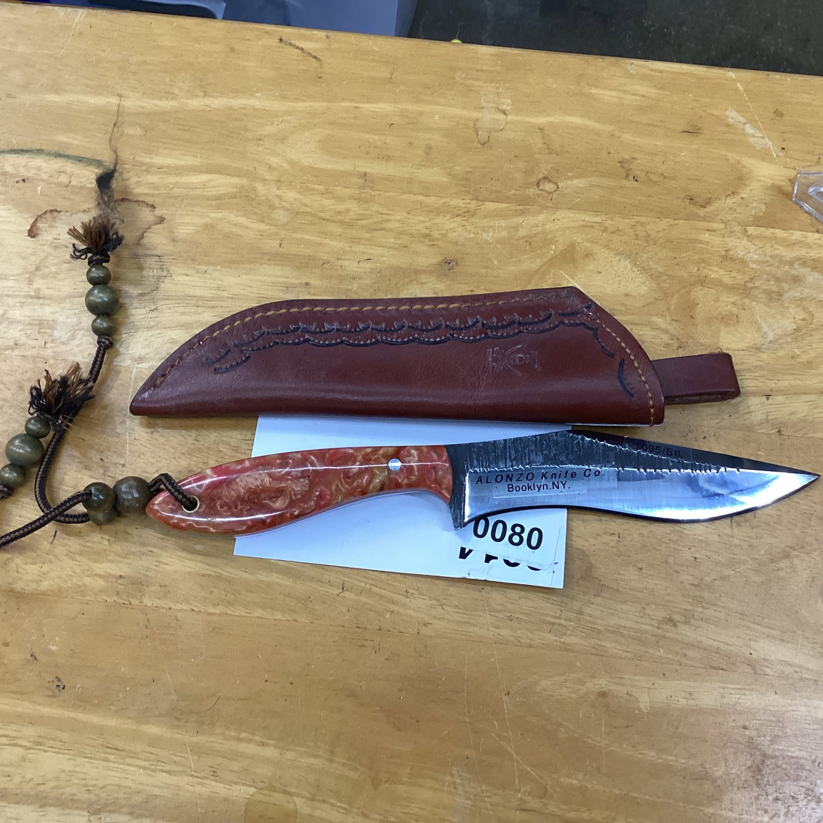 ALONO KNIFE CO FIXED BLADE: NEVER USED